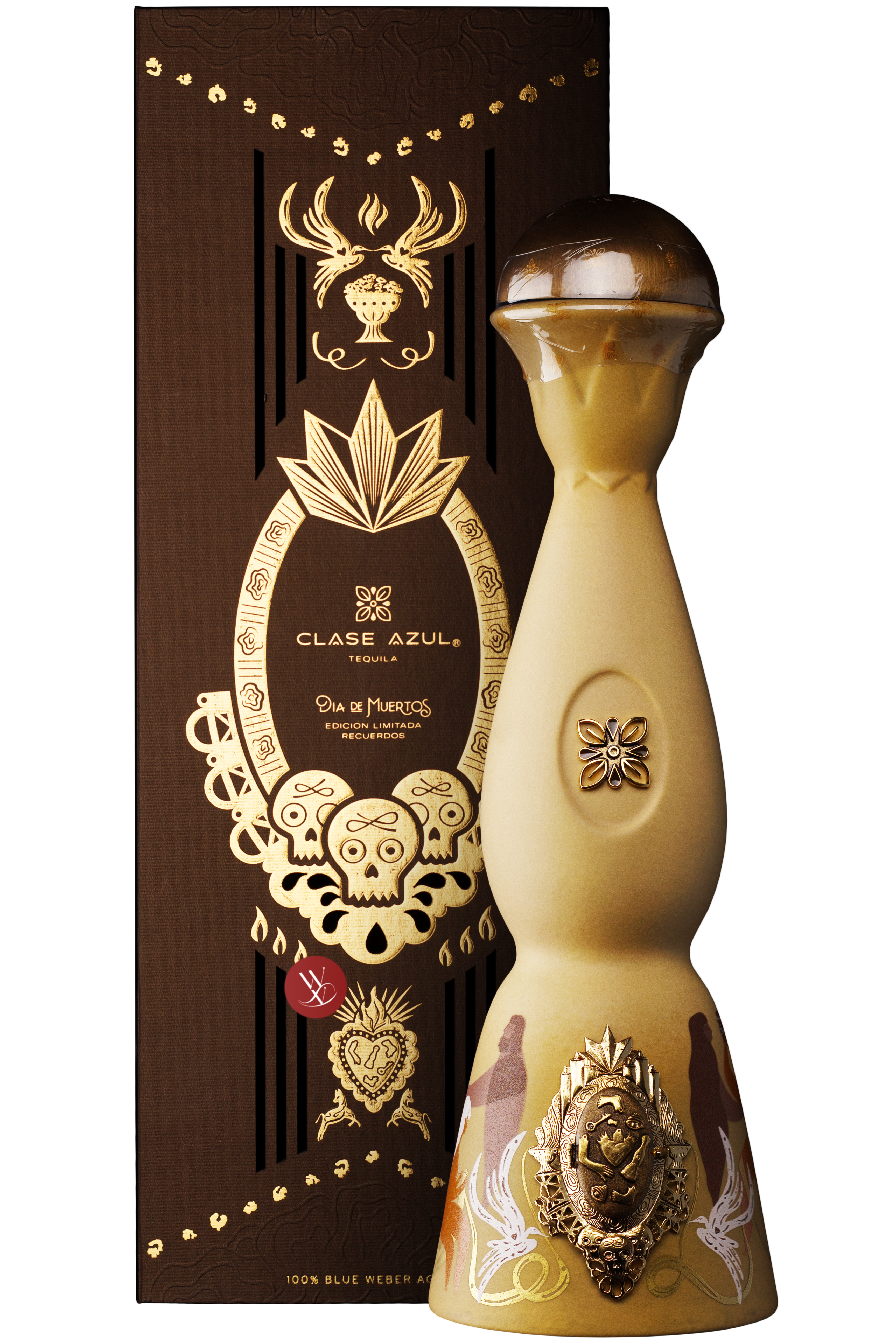 WineVins Clase Azul Añejo Ed. Lda Día de Los Muertos 2025