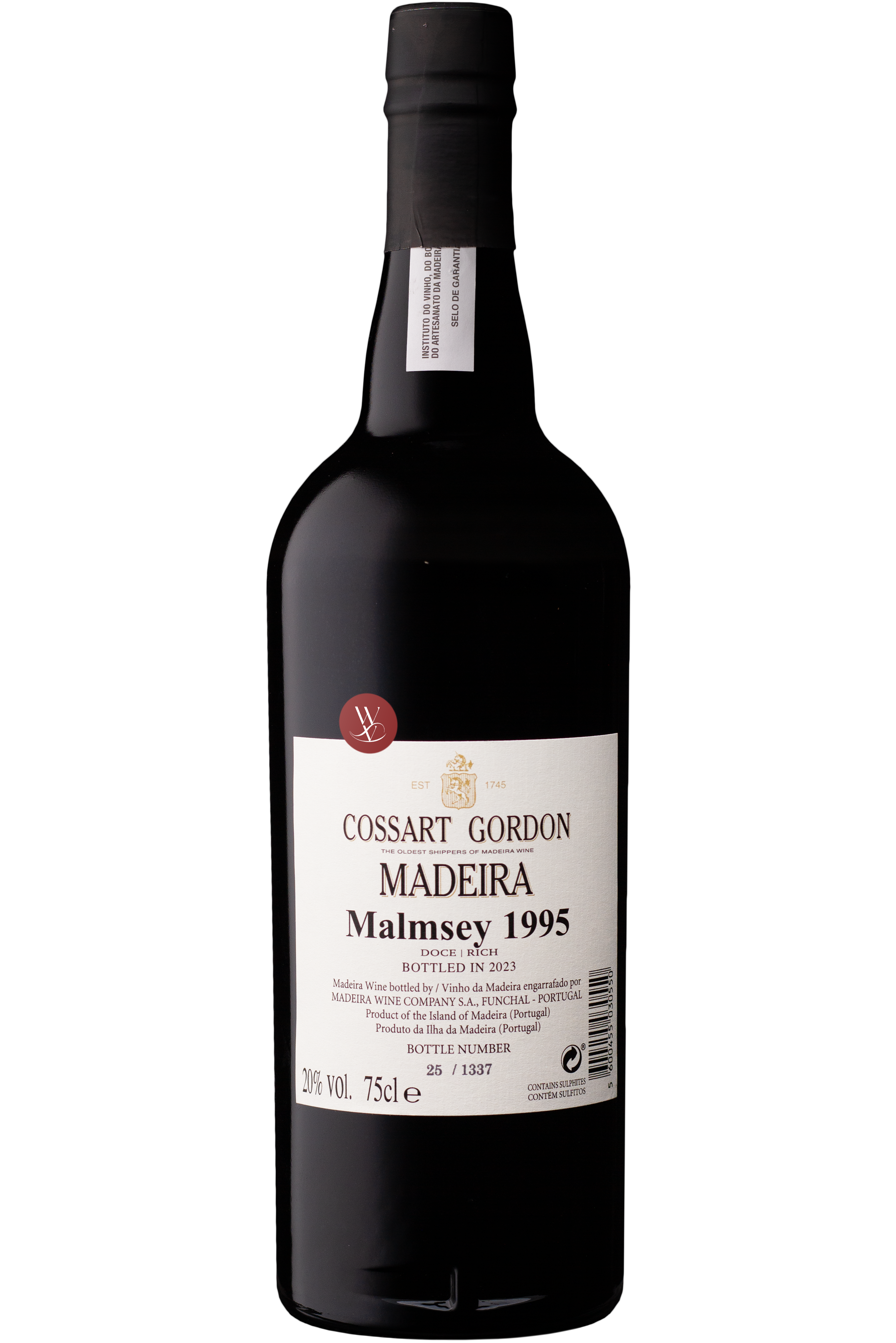 WineVins Cossart Gordon Vintage Malmsey 1995 2
