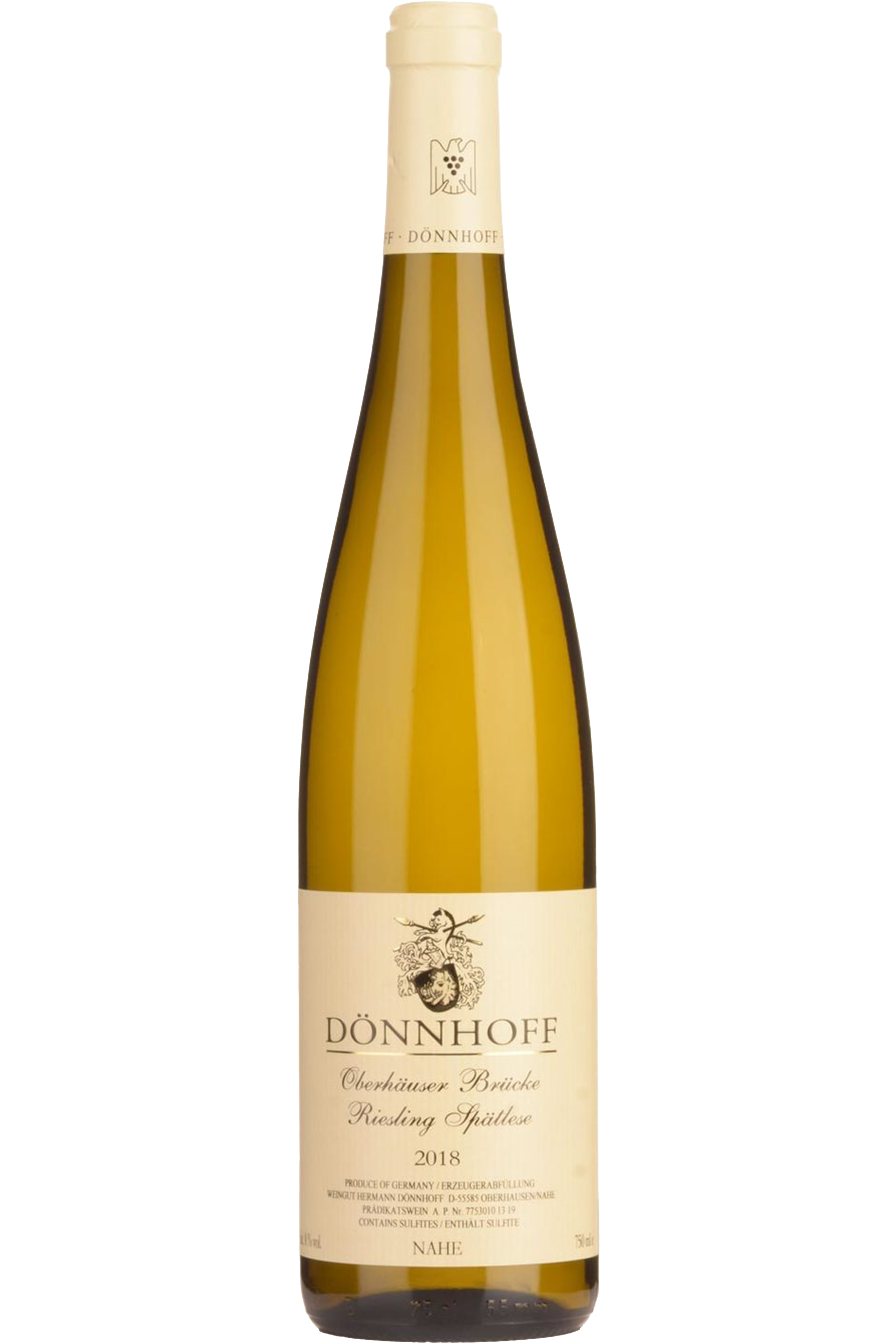 Donnhoff Riesling Auslese Oberhauser Brucke Monopol 2018