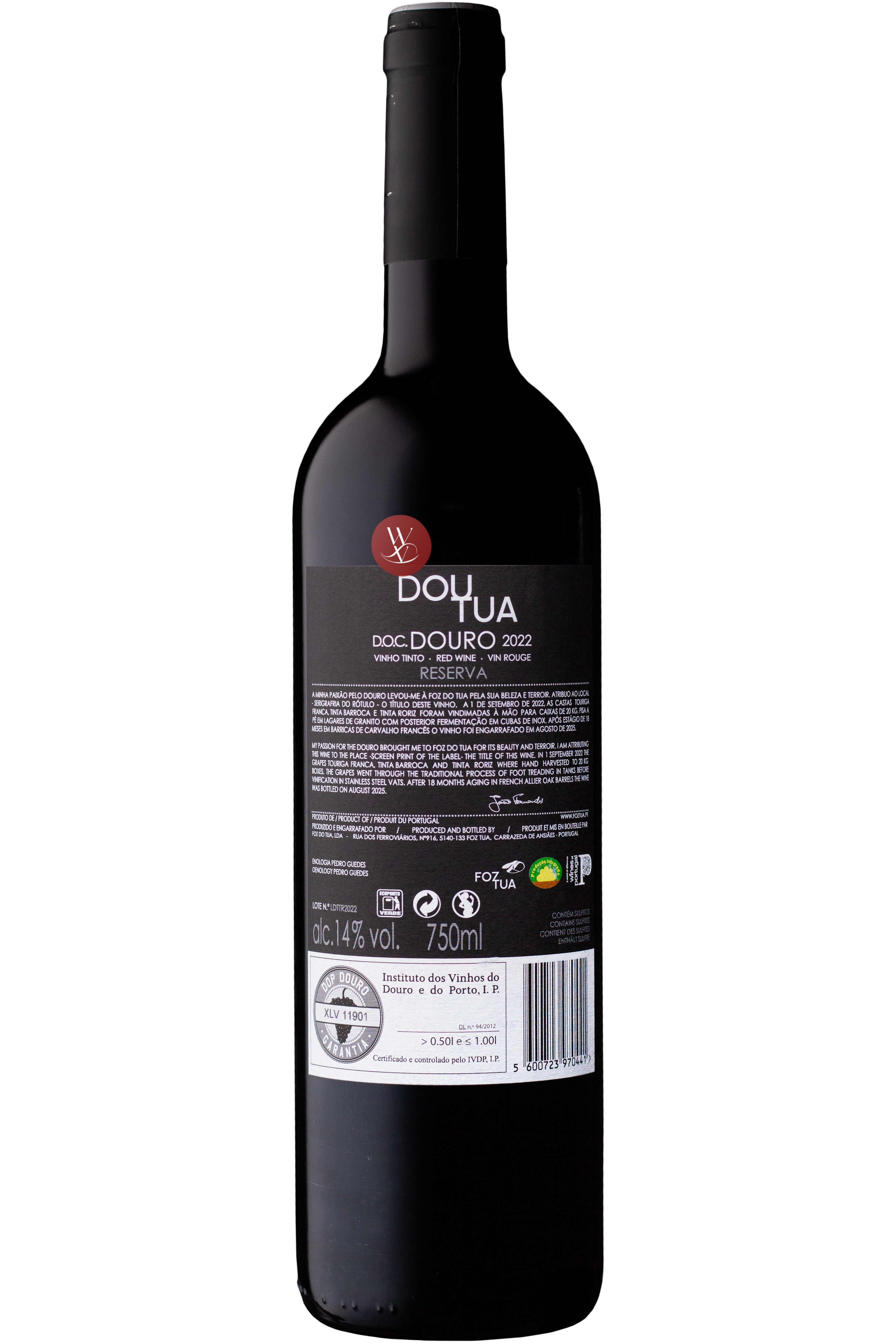 WineVins Dou Tua Reserva Tinto 2022 2