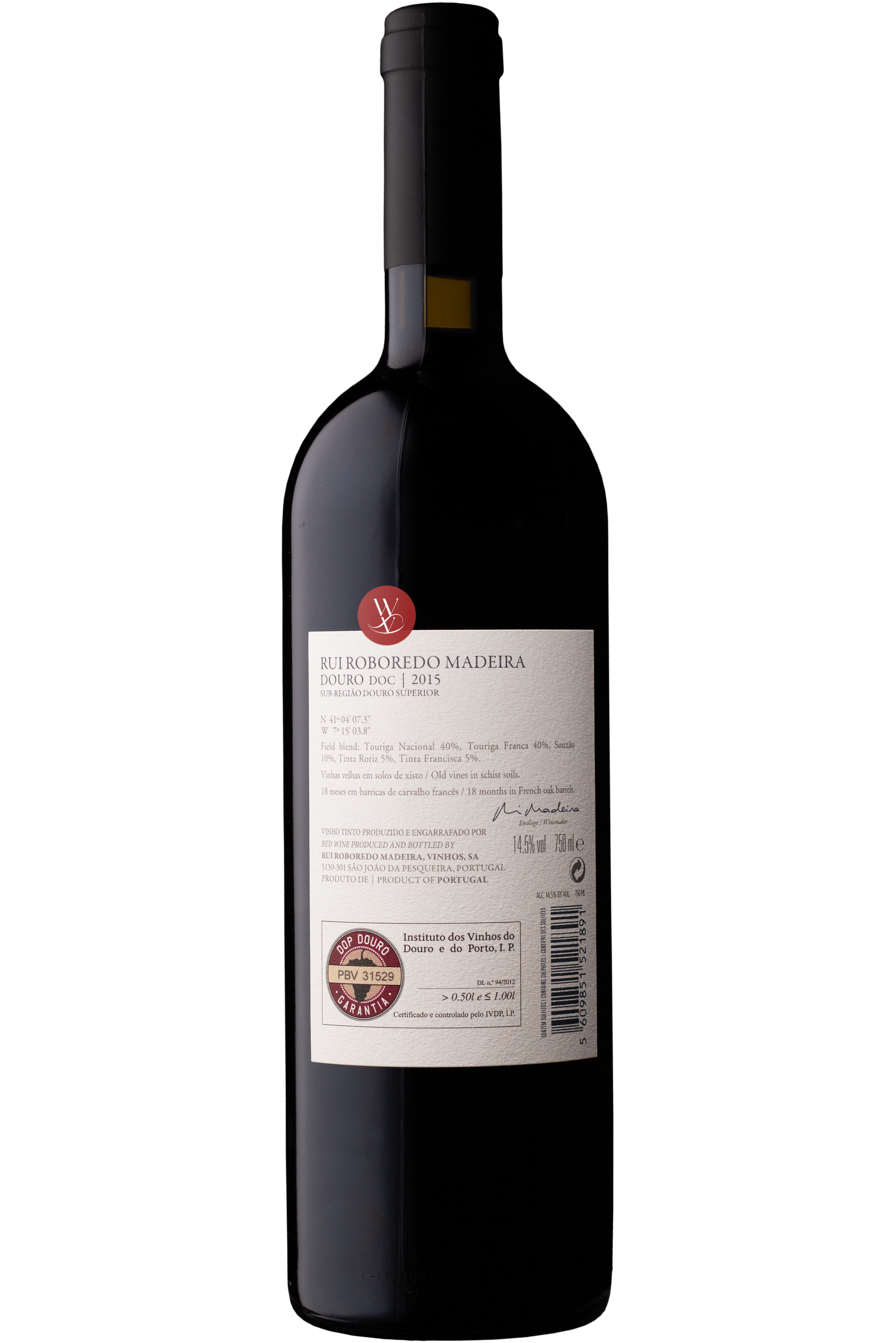 WineVins Douro by Rui Roboredo Madeira Tinto 2015 2