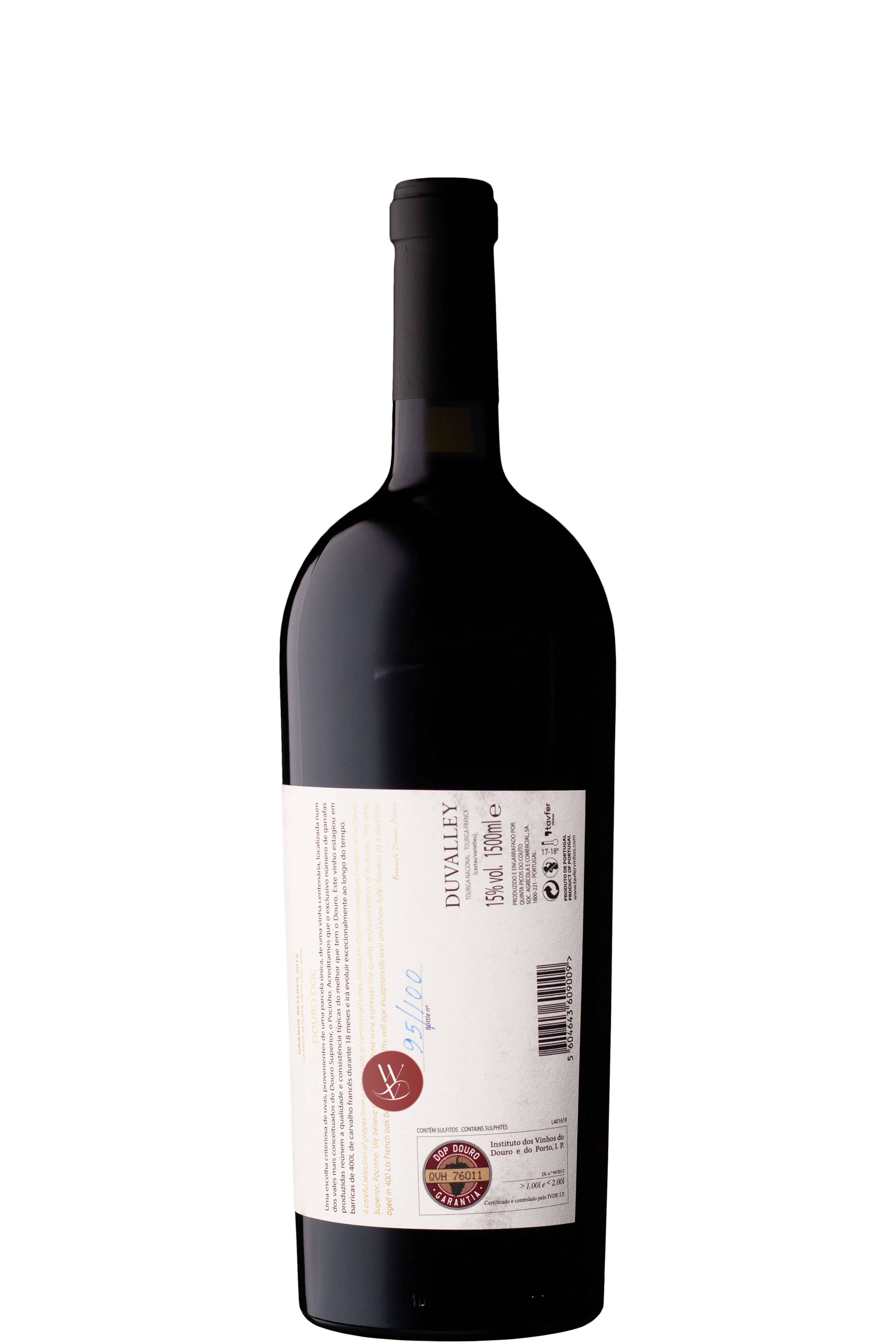 WineVins Duvalley Grande Reserva Tinto Magnum 1,5L 2016 2