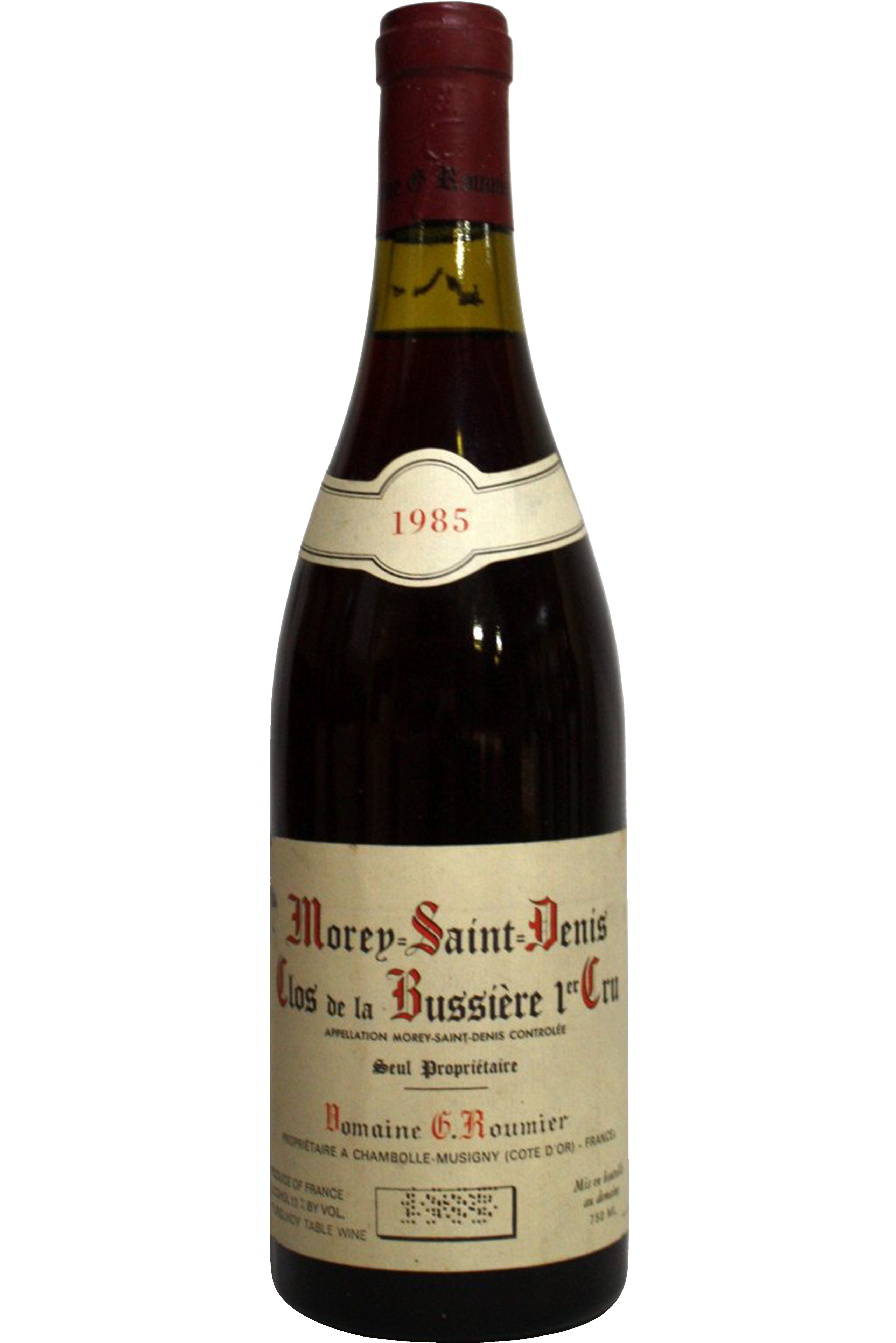 Georges Roumier Morey Saint Denis Clos De La Bussiere Tinto 1985