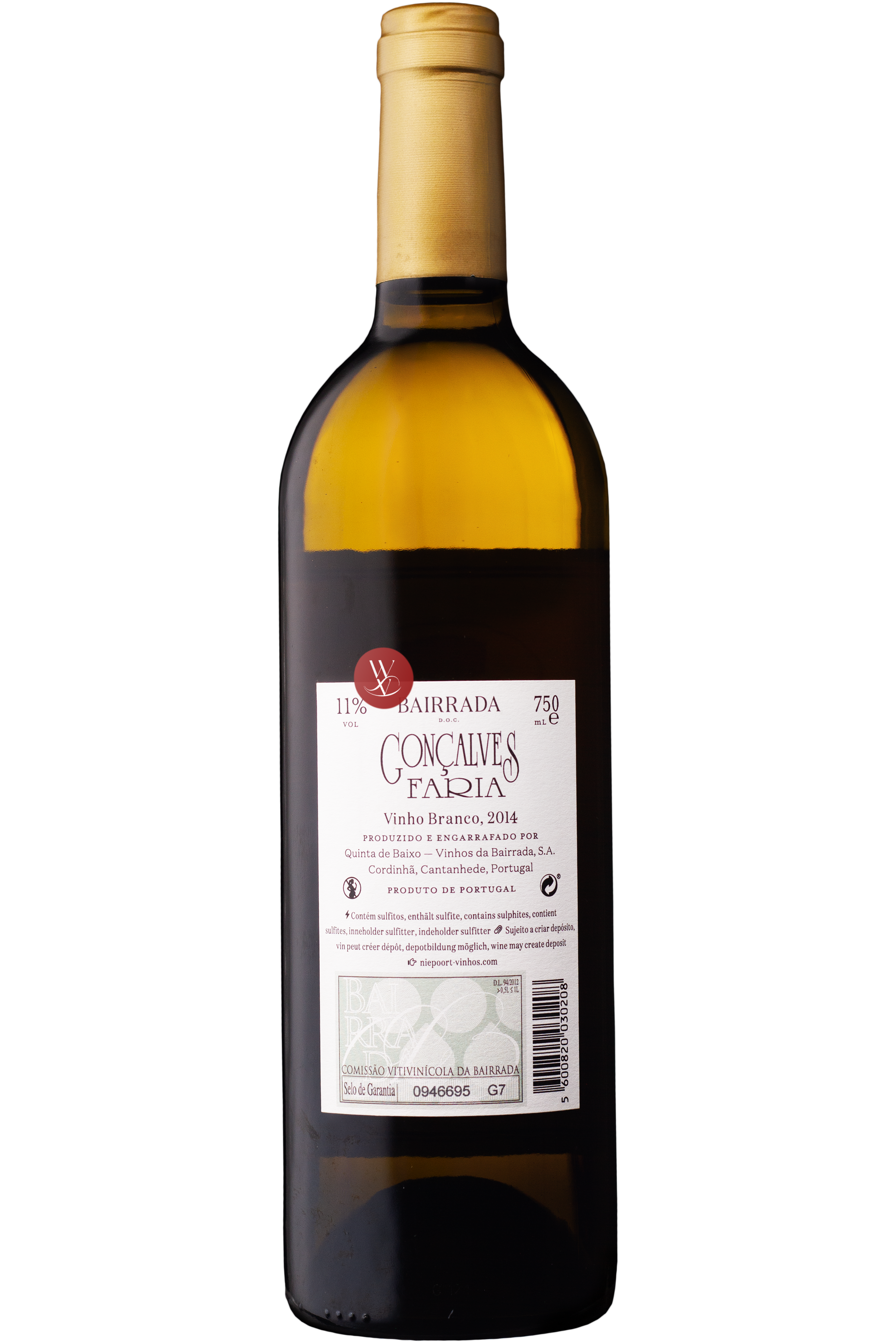 WineVins Gonçalves Faria Branco 2014 2