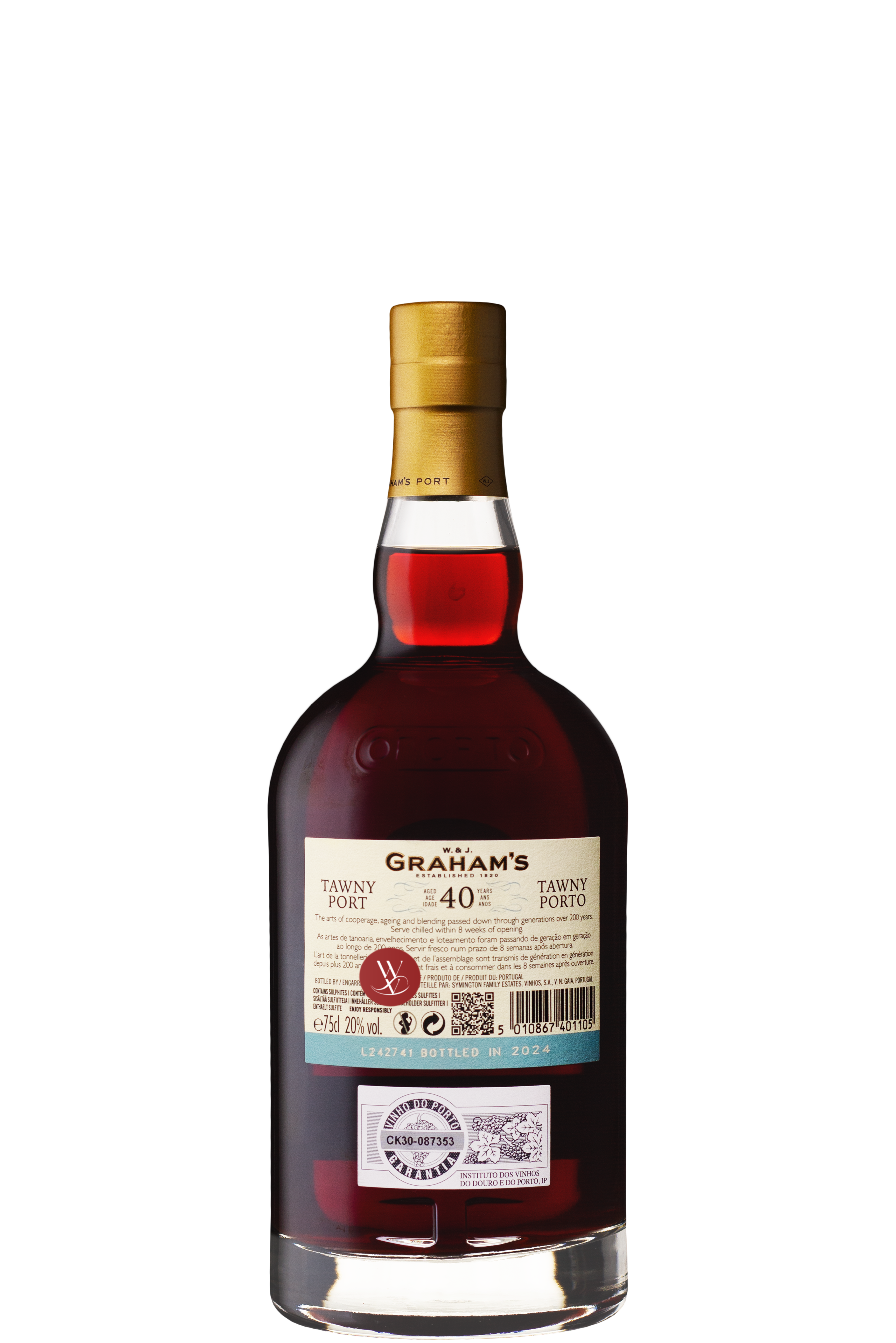 WineVins Graham's 40 Anos 2