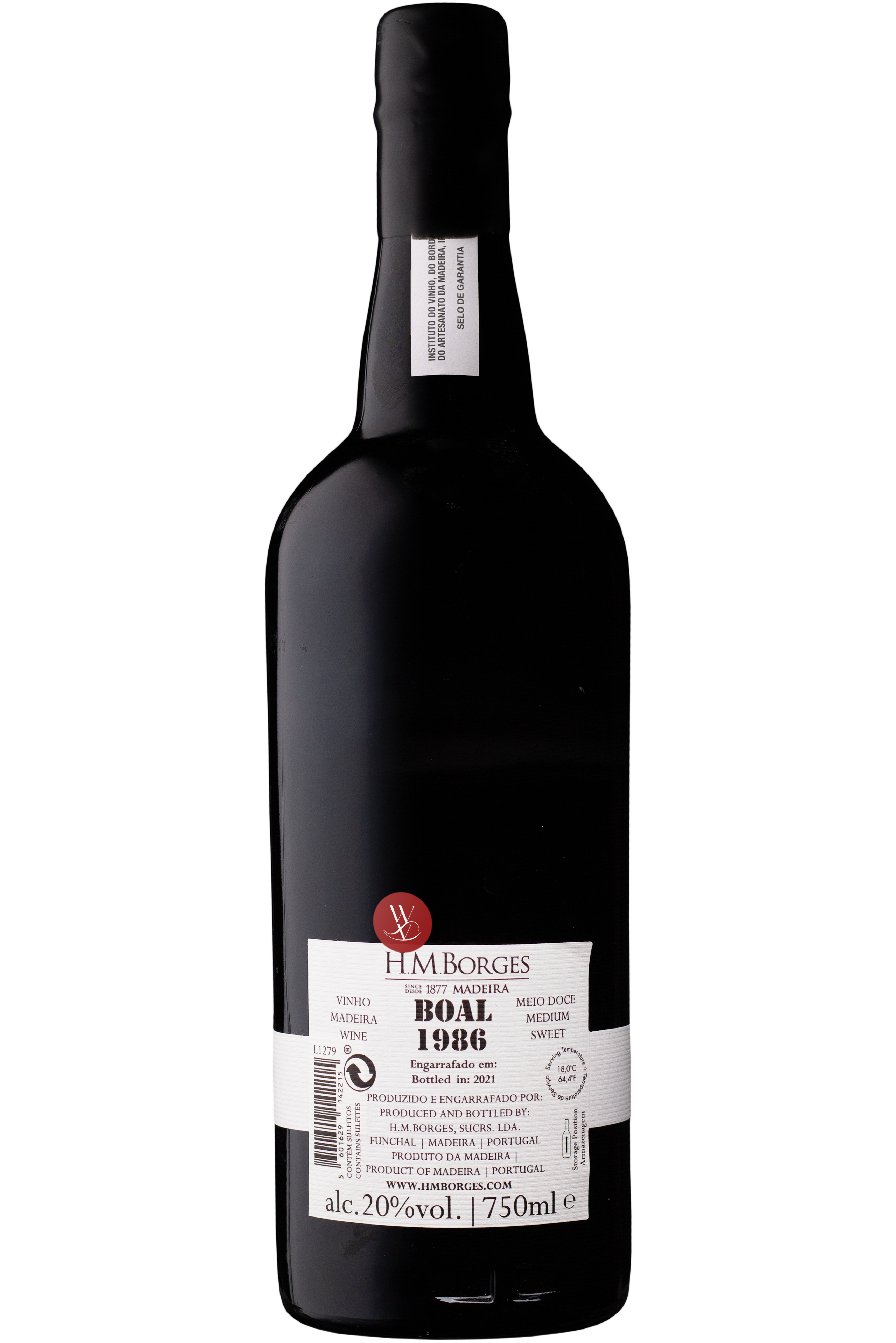 WineVins HM Borges Boal 1986 2