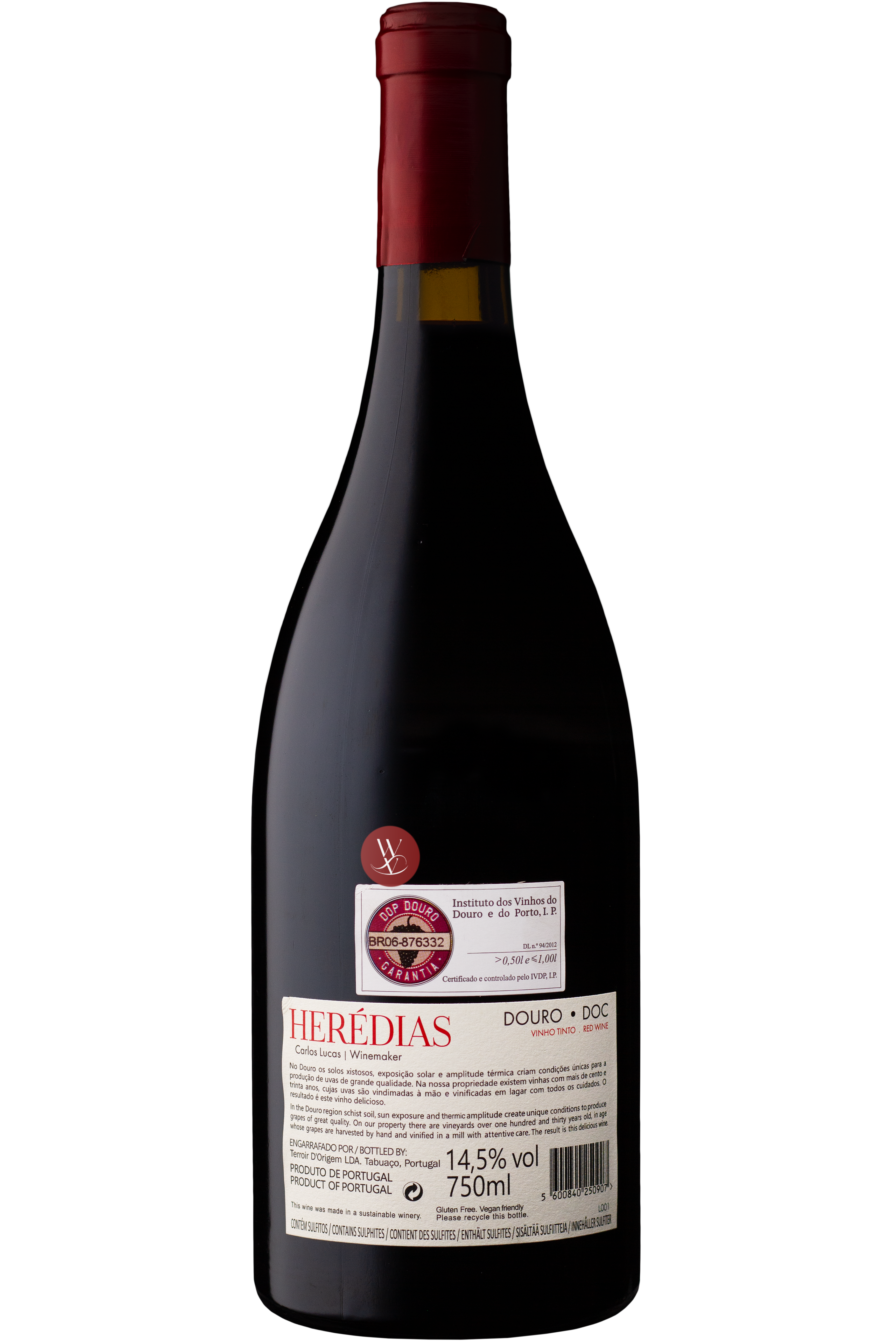 WineVins Herédias Grande Reserva Tinto 2019 2