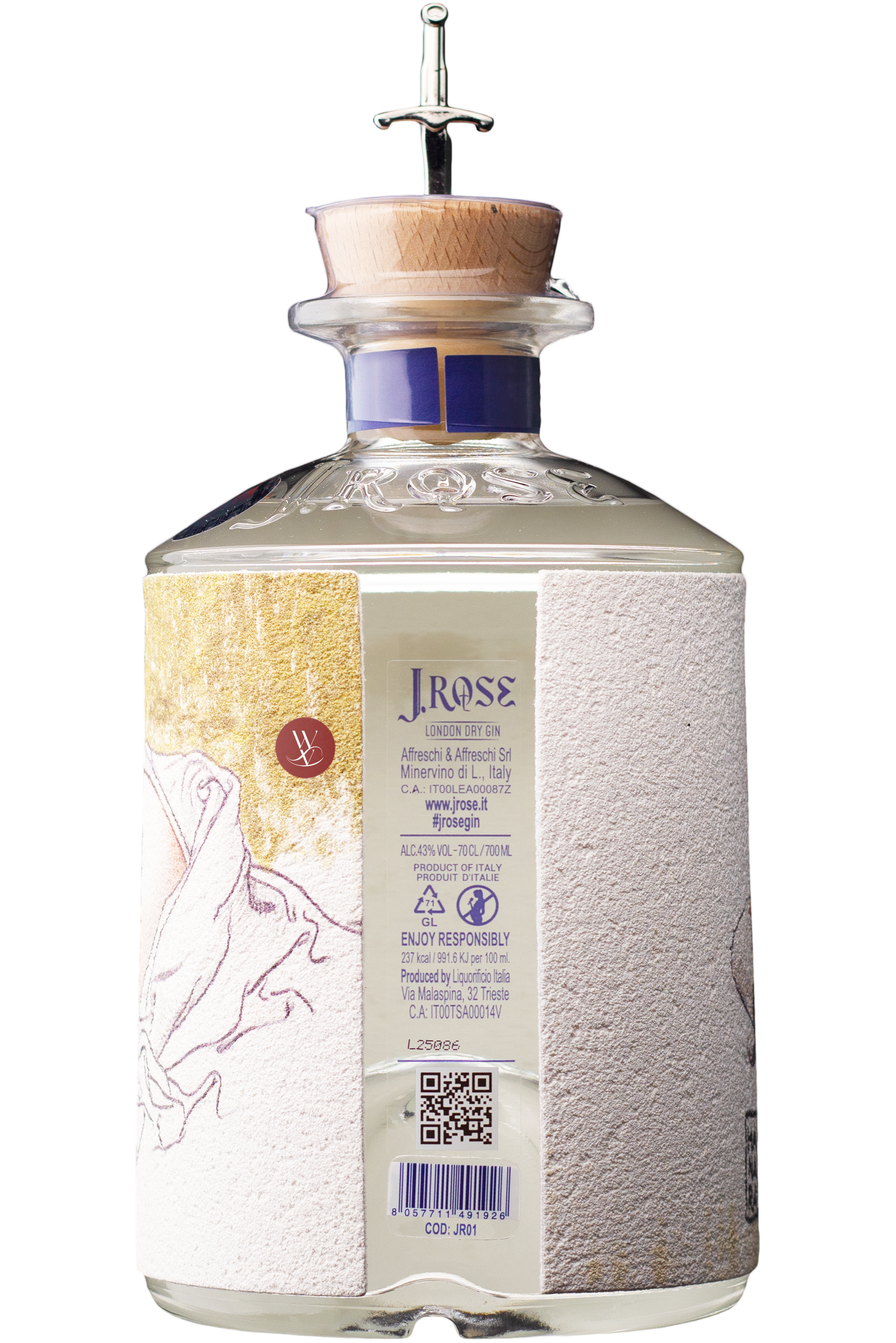 WineVins J.Rose London Dry JR012