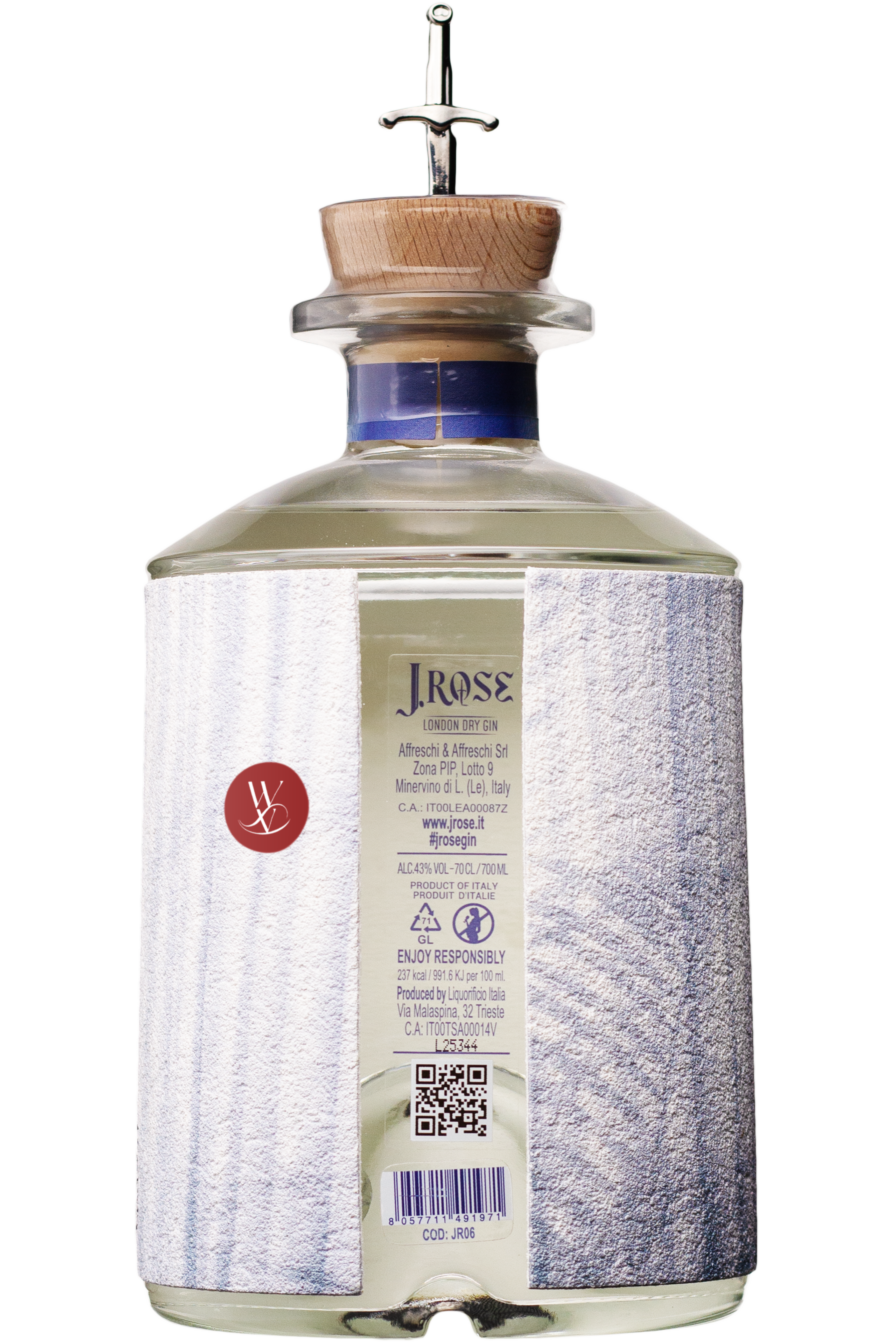 WineVins J. Rose London Dry JR06 2
