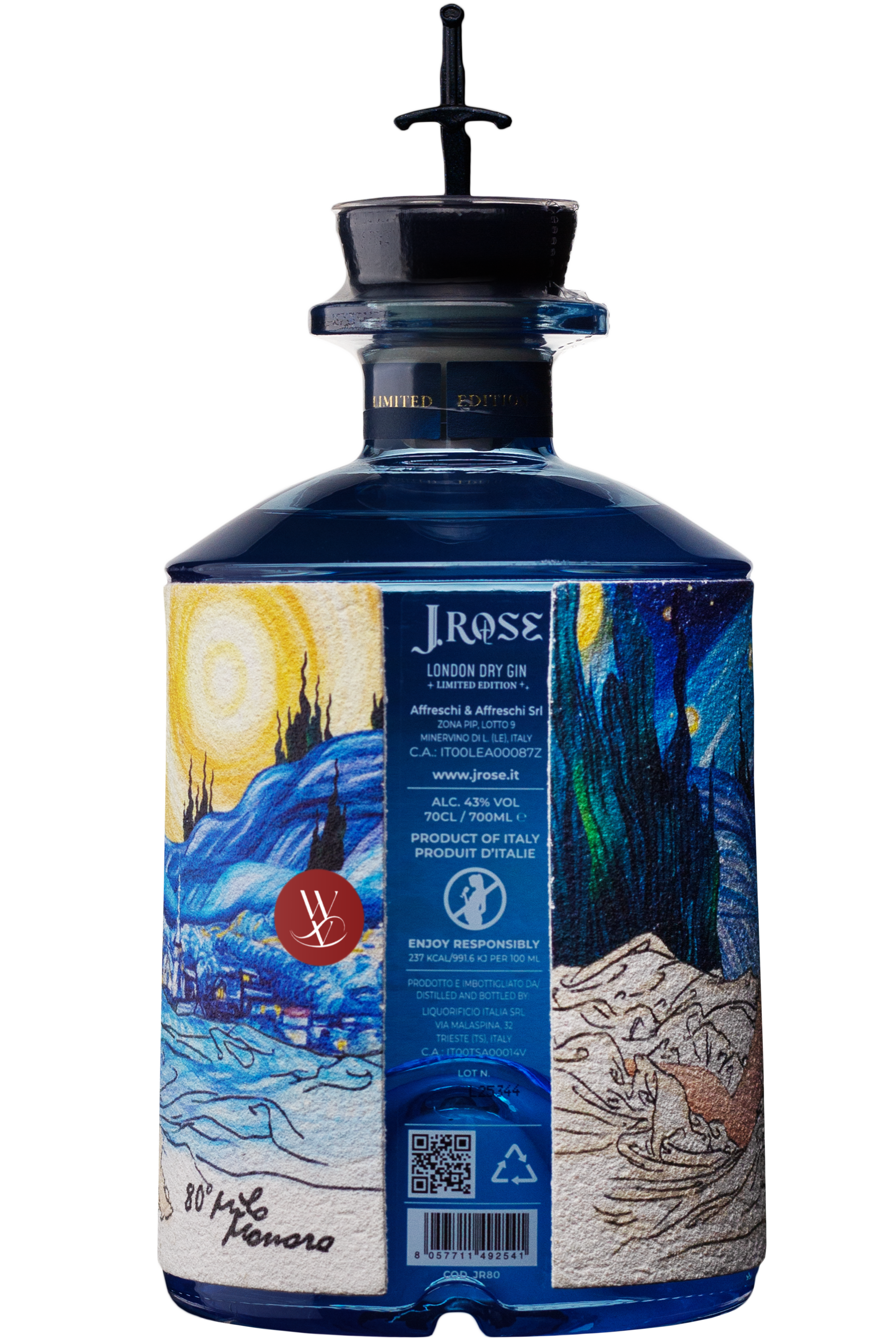 WineVins J. Rose London Dry JR80 2