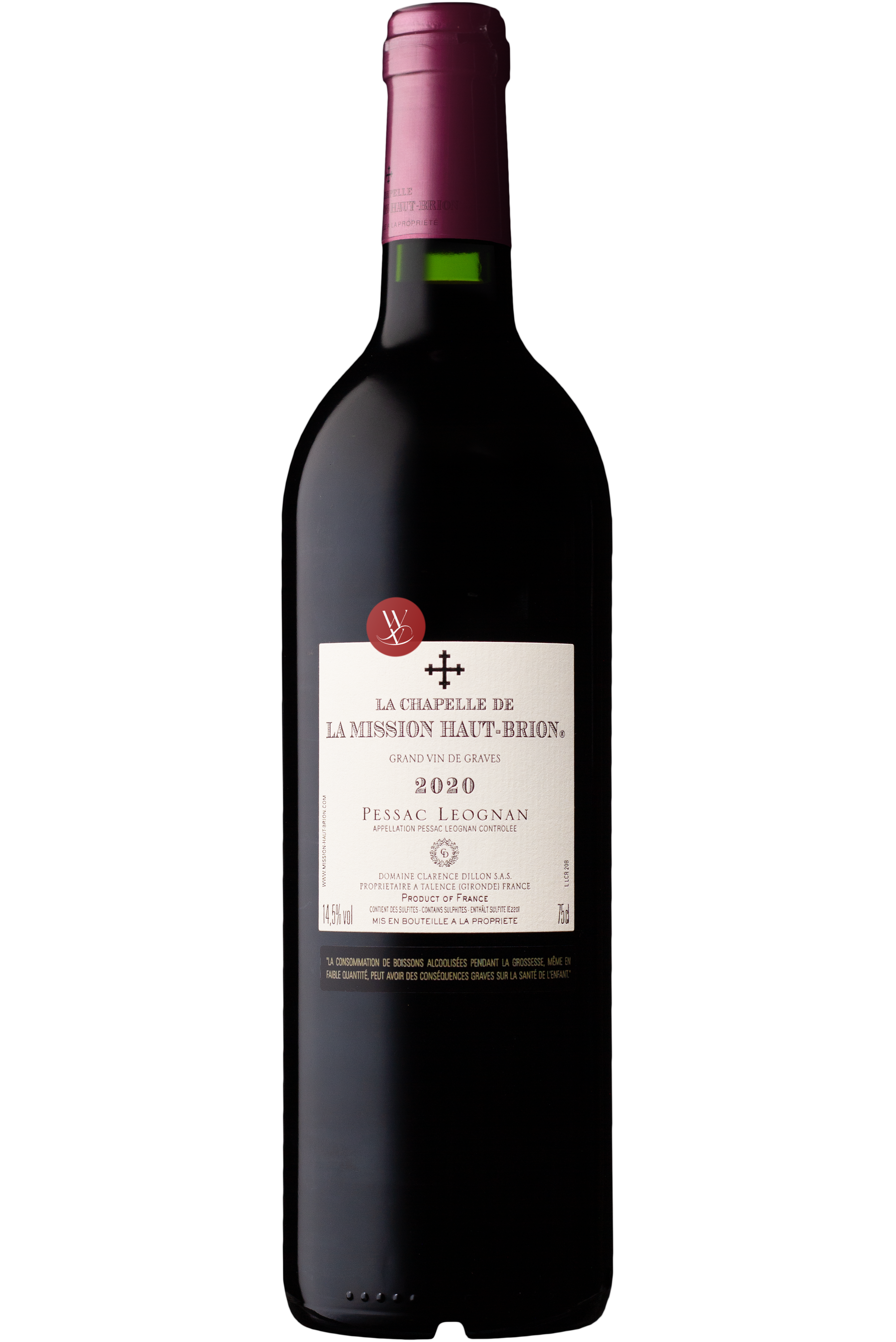 WineVins La Chapelle de La Mission Haut-Brion Tinto 2020 2