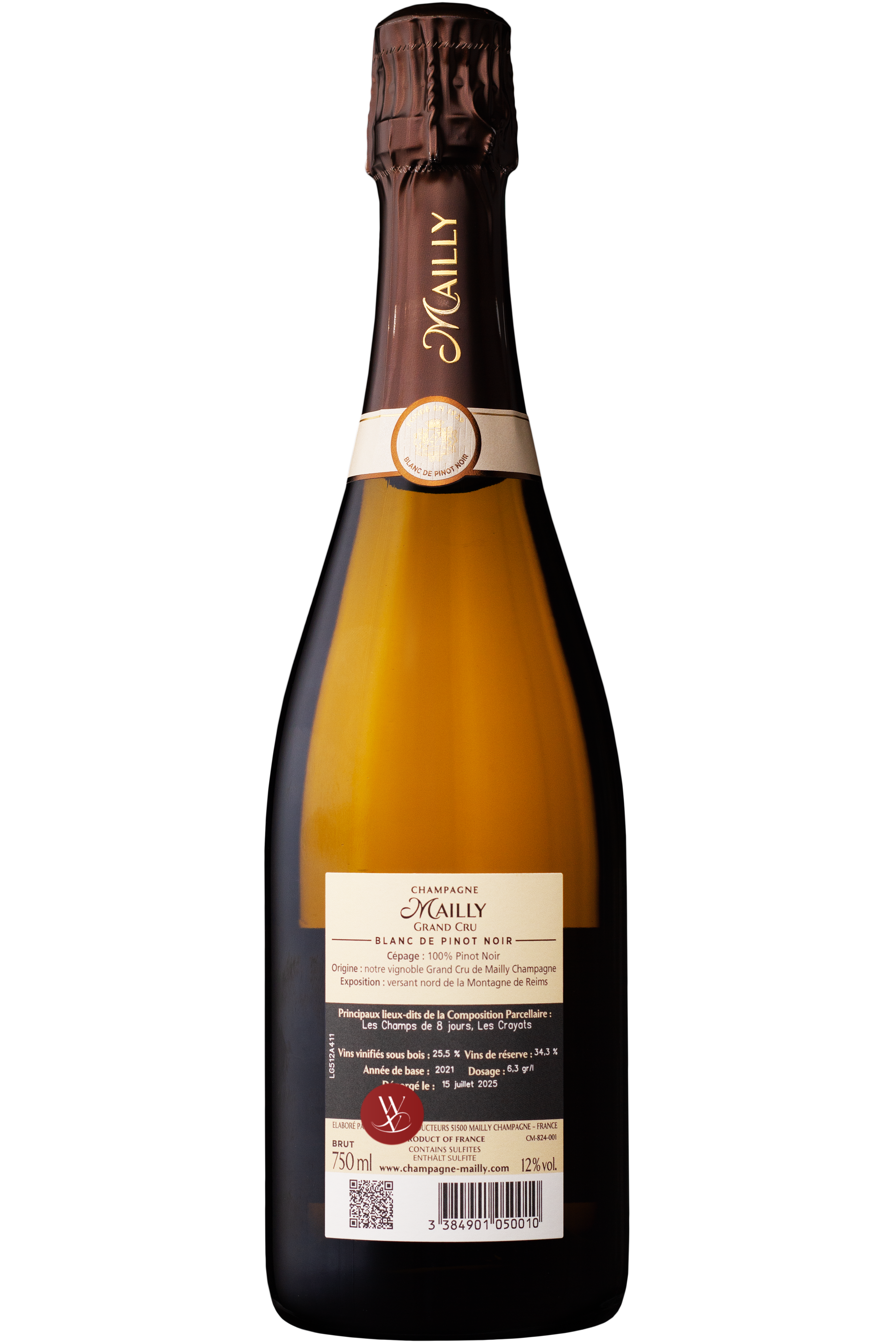 WineVins Mailly Grand Cru Blanc de Pinot Noir Brut 2