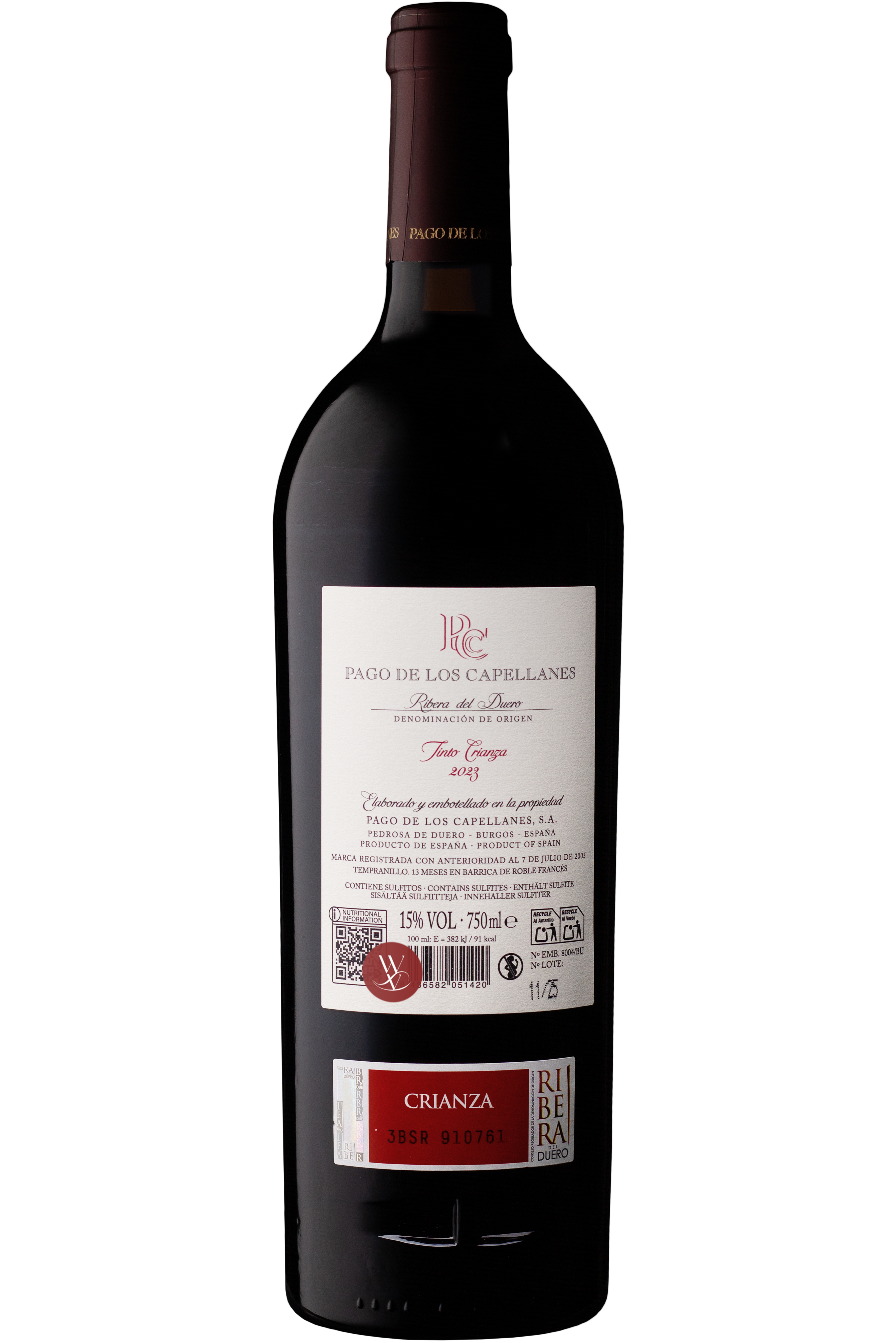 WineVins Pago de los Capellanes Crianza Tinto 2023 2