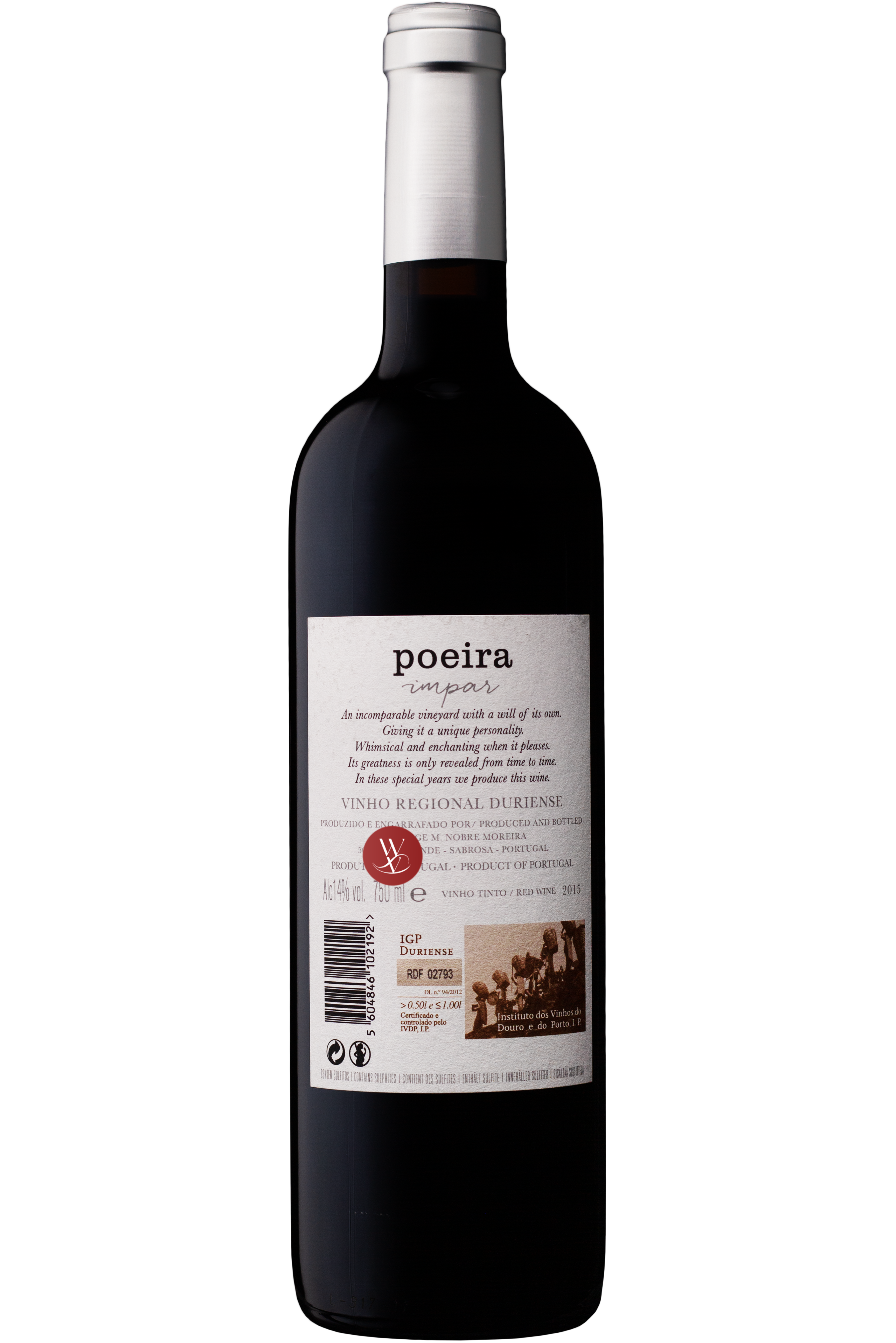 WineVins Poeira Ímpar Tinto 2015 2