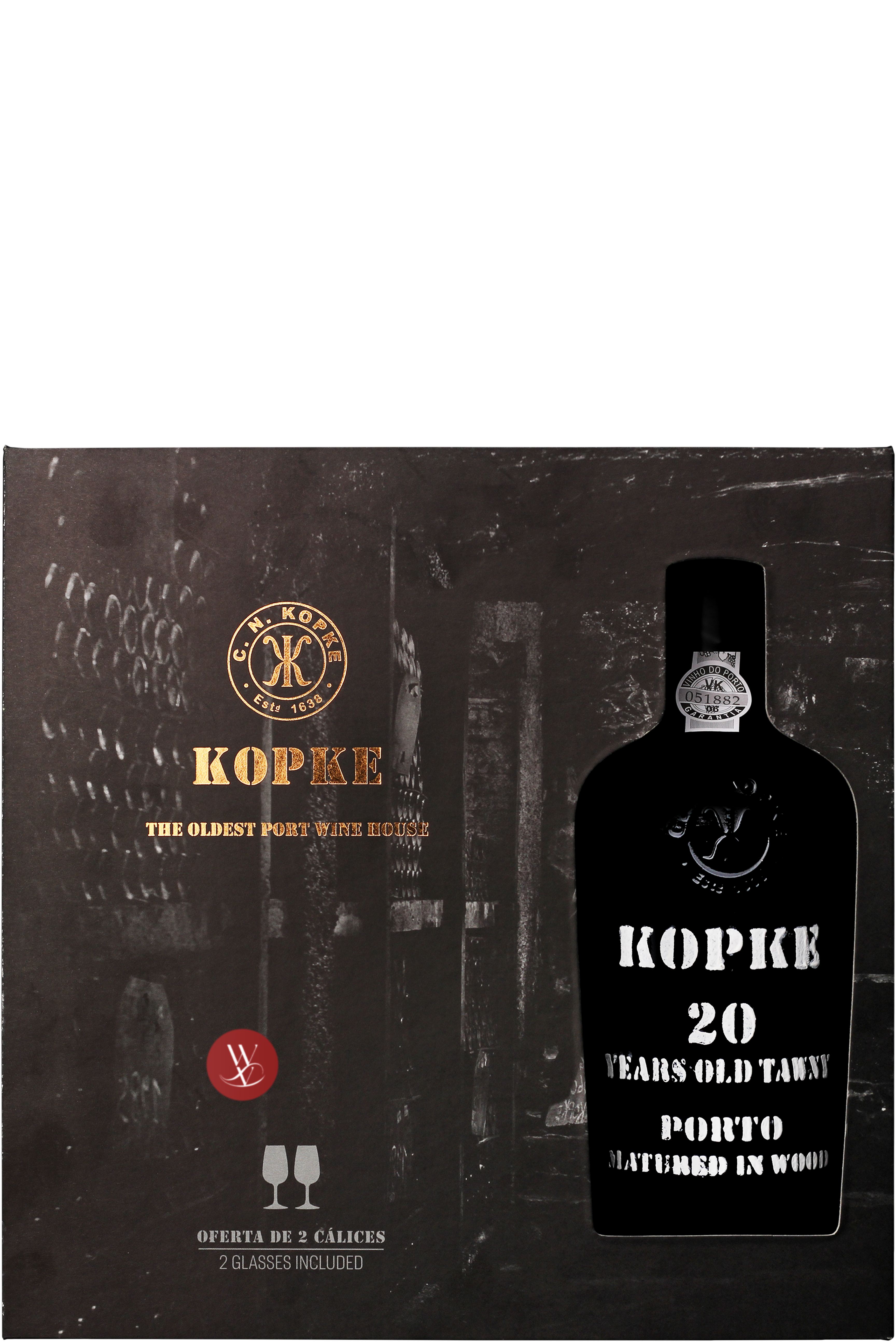 WineVins Porto Kopke 20 Anos Tawny