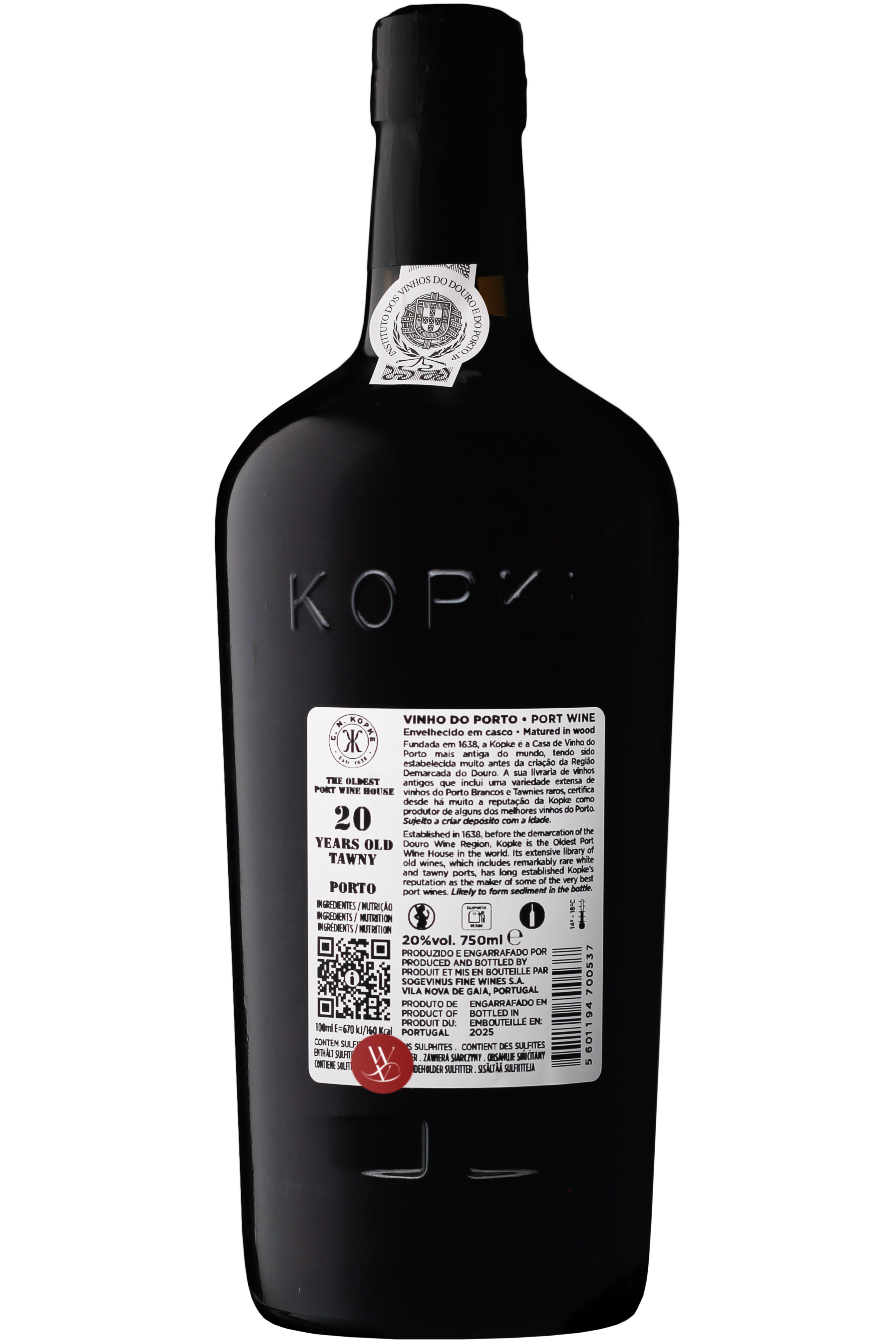 WineVins Porto Kopke 20 Anos Tawny 2
