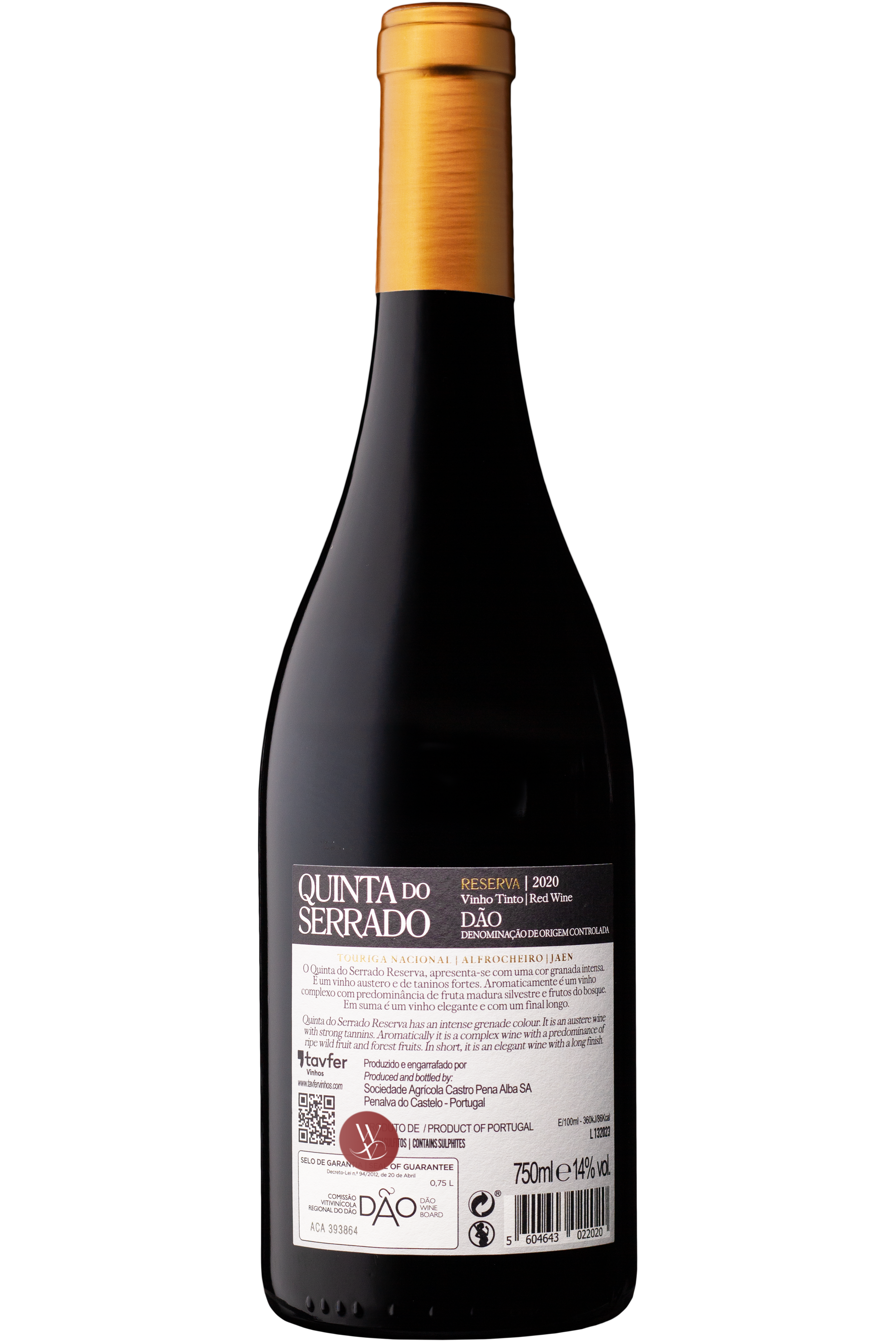 WineVins Quinta do Serrado Reserva Tinto 2020 2