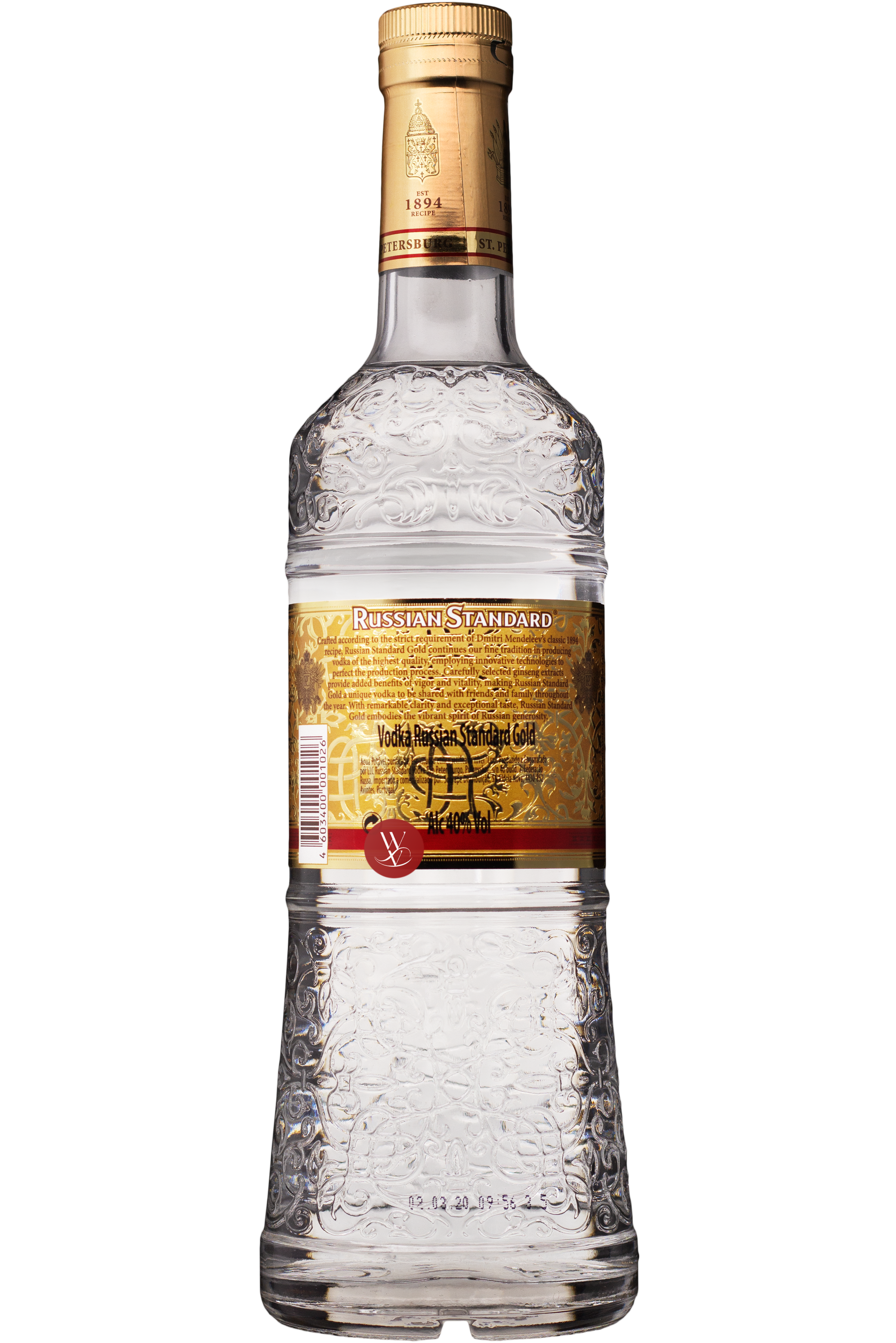 WineVins Russian Standard Gold DF Label 1L 2