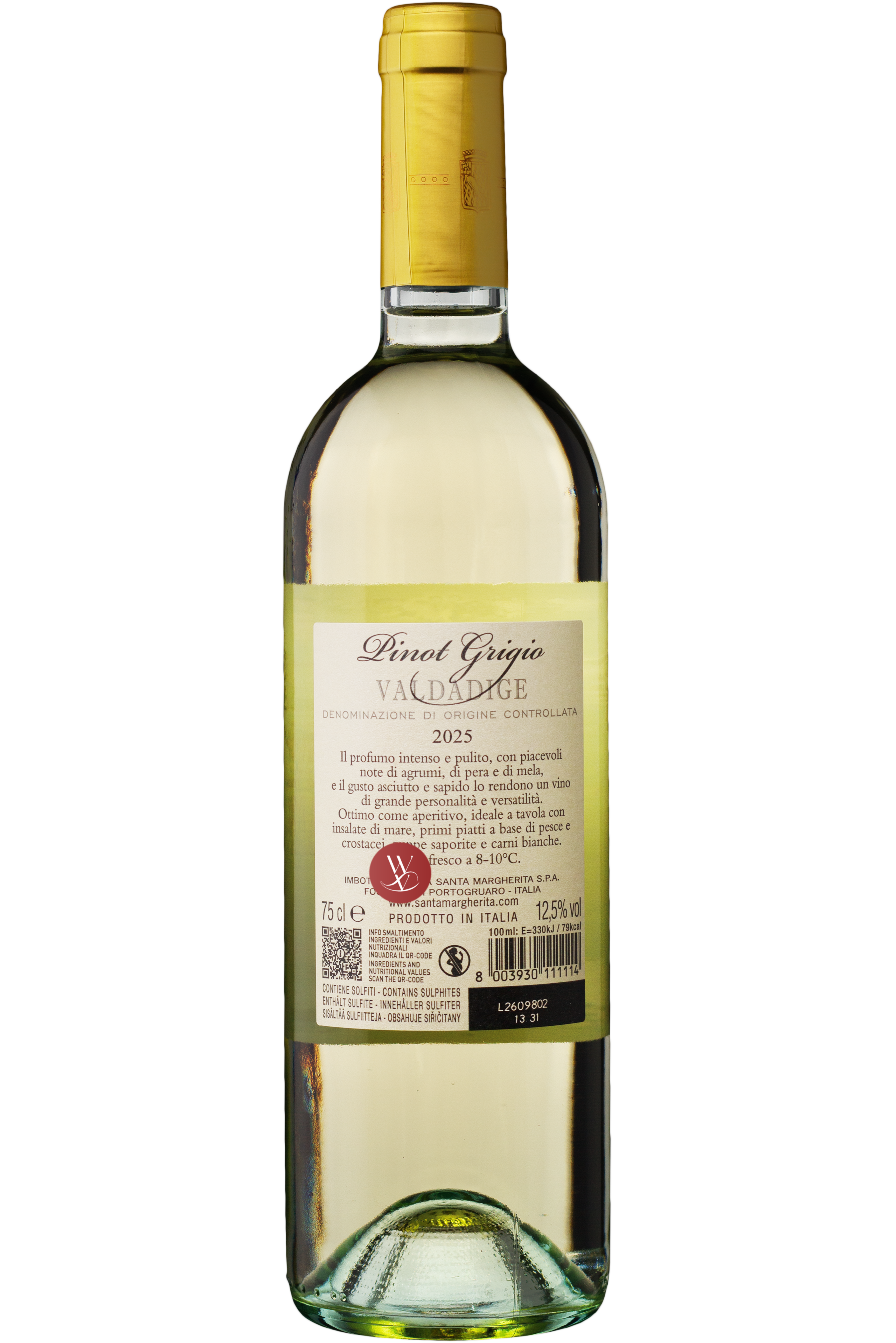 WineVins Santa Margherita Val d'Adige Pinot Grigio 2