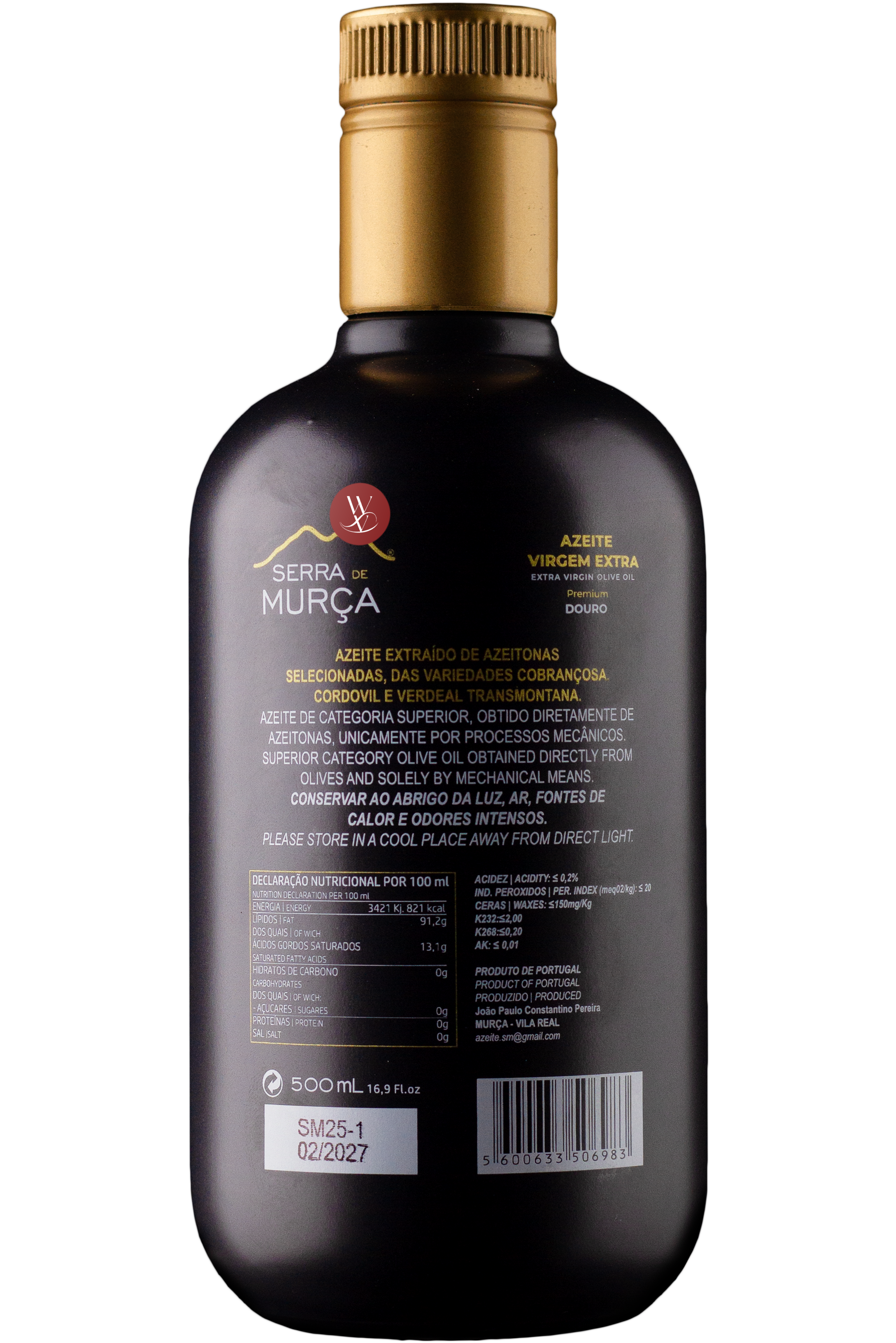 WineVins Serra de Murça Azeite Premium 2