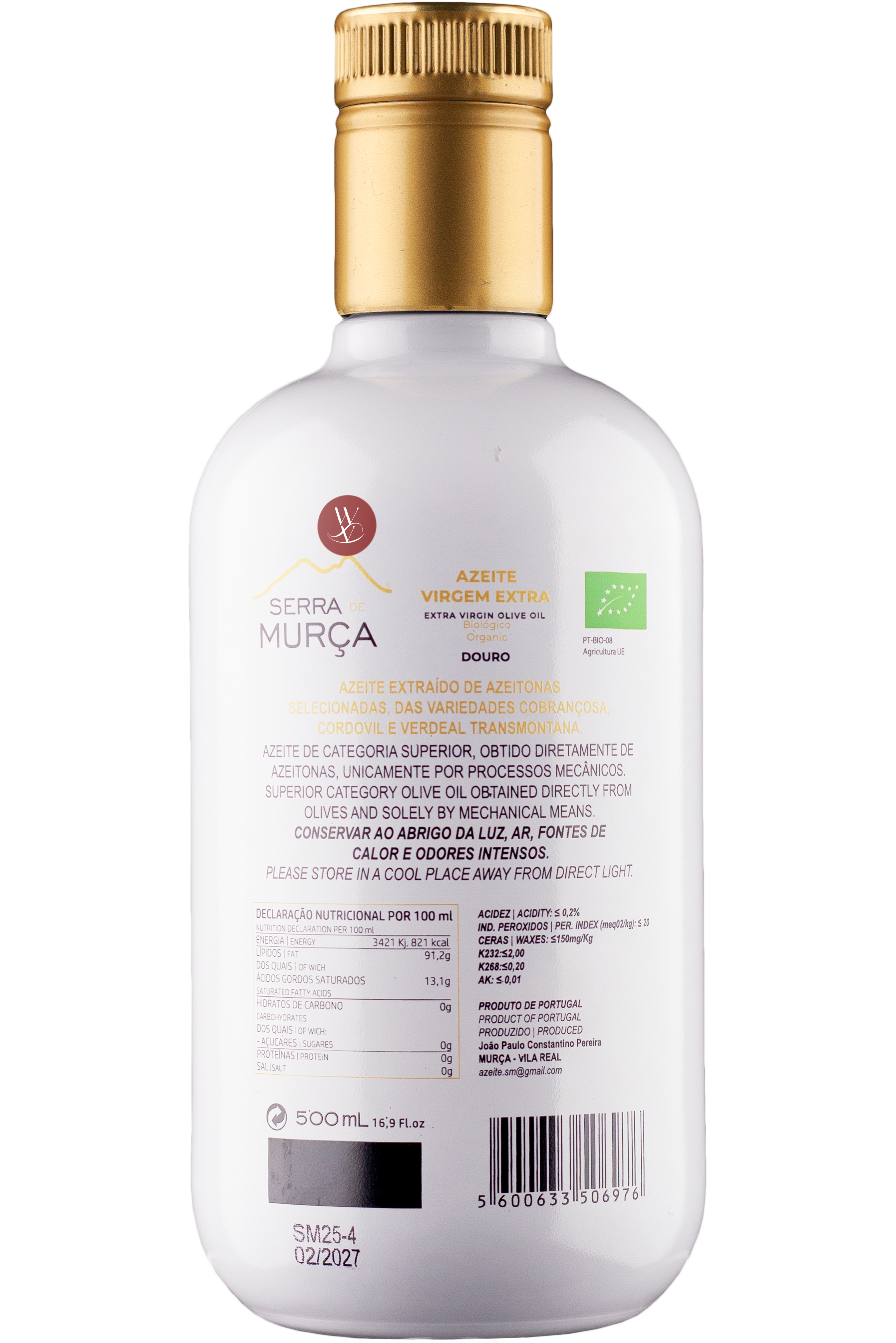 WineVins Serra de Murça Azeite Premium Biológico 2