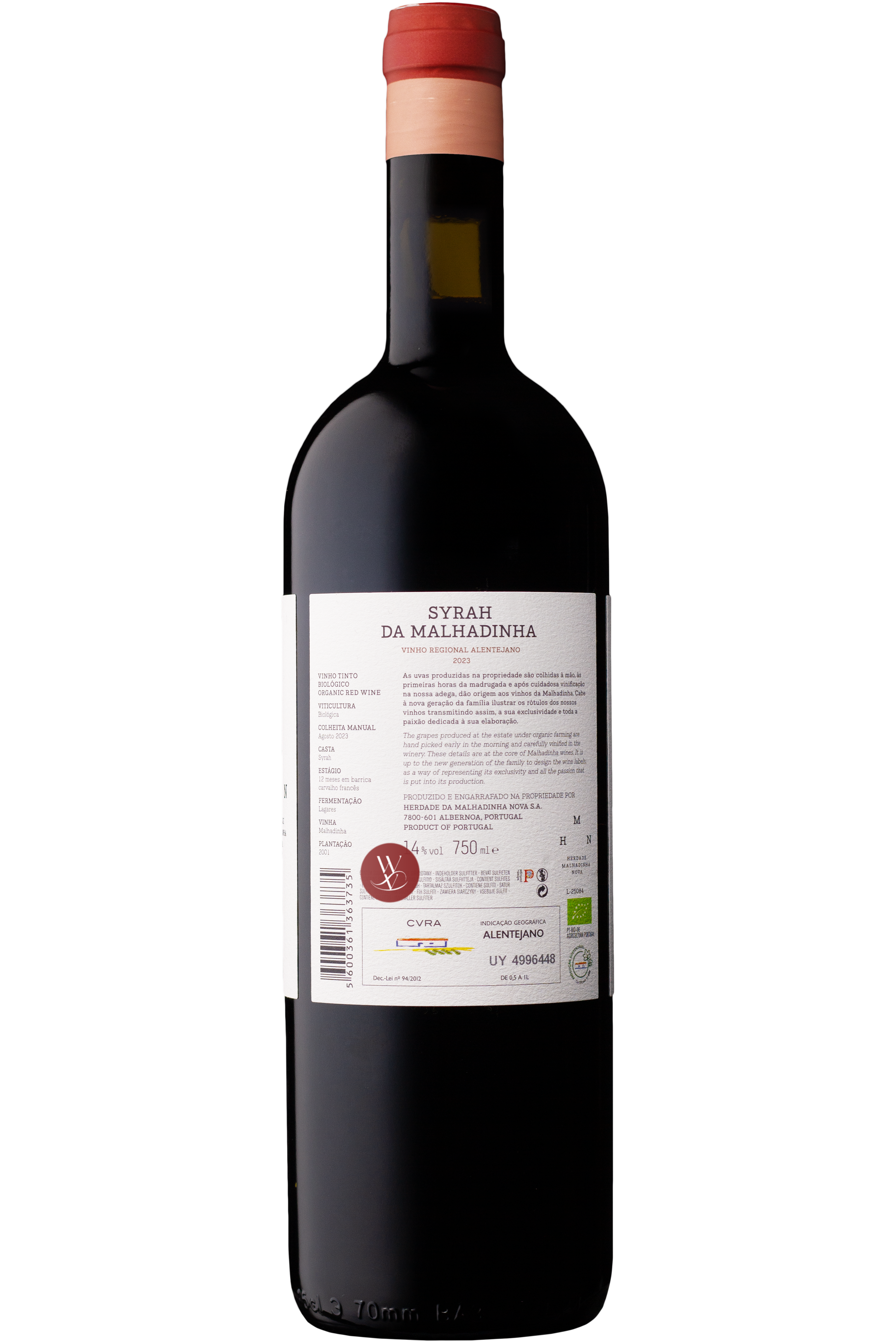 WineVins Syrah da Malhadinha Tinto 2023 2