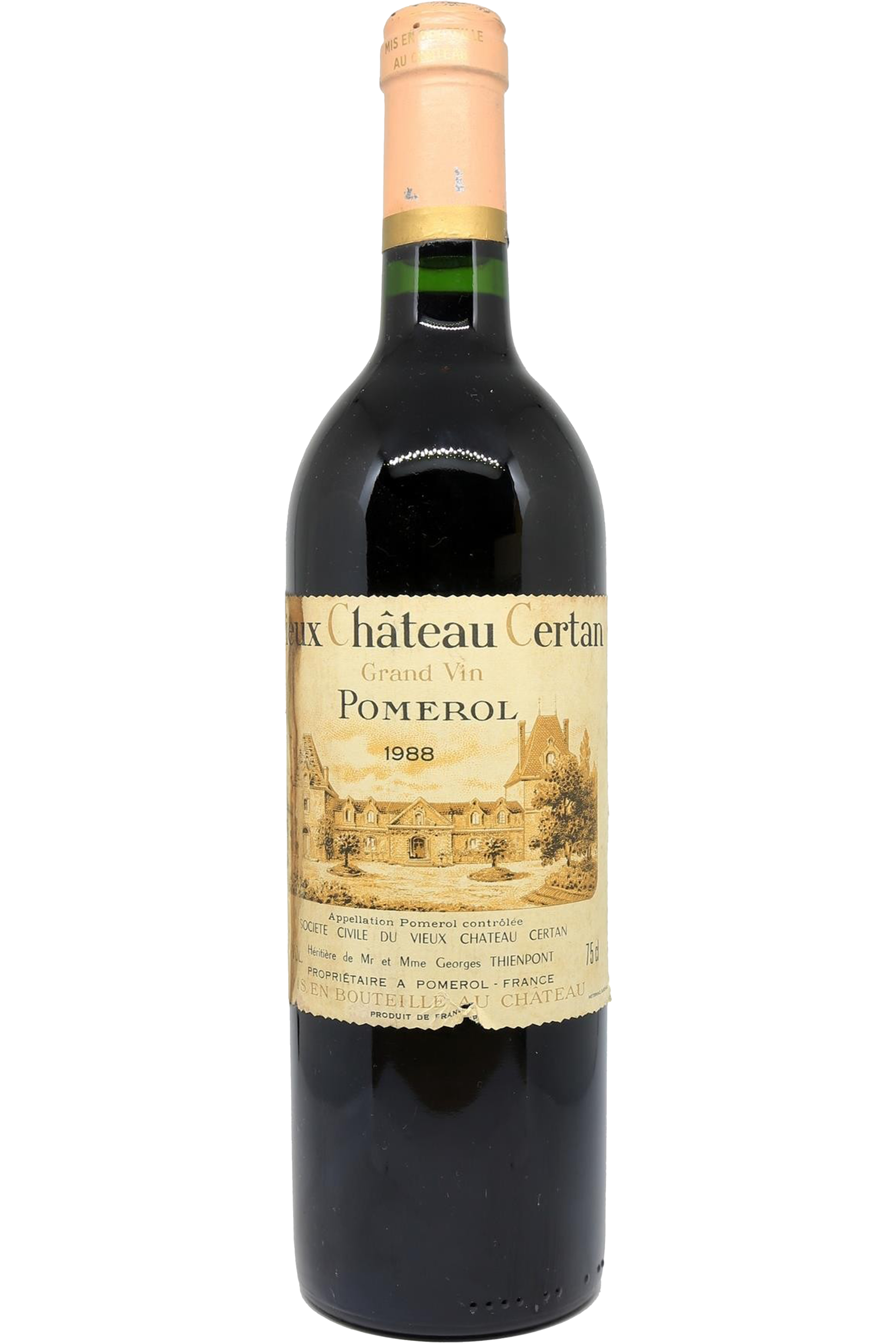 Vieux Chateau Certan [Low Bottleneck Level] Pomerol Tinto 1988