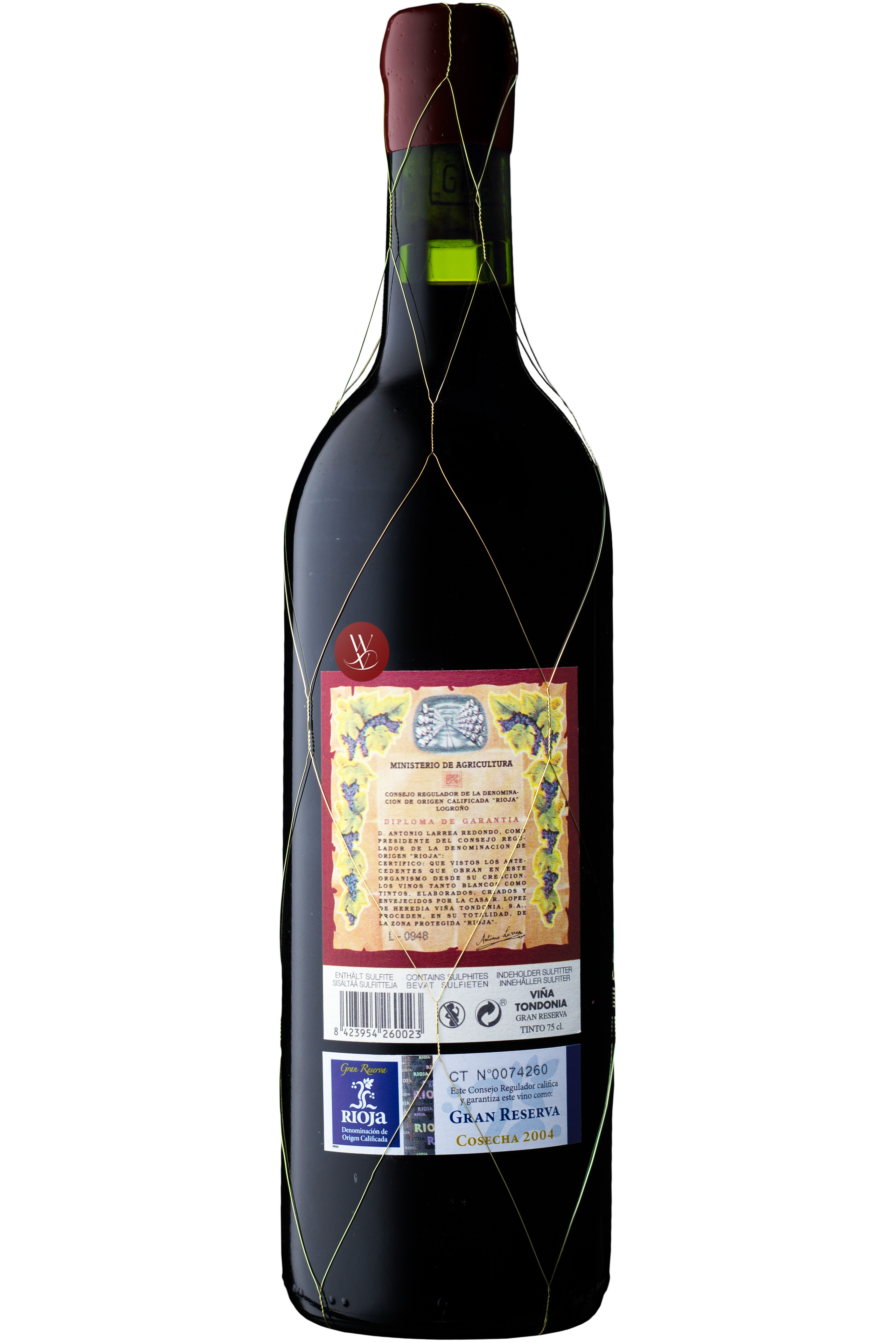 WineVins Viña Tondonia Gran Reserva Tinto 2004 2