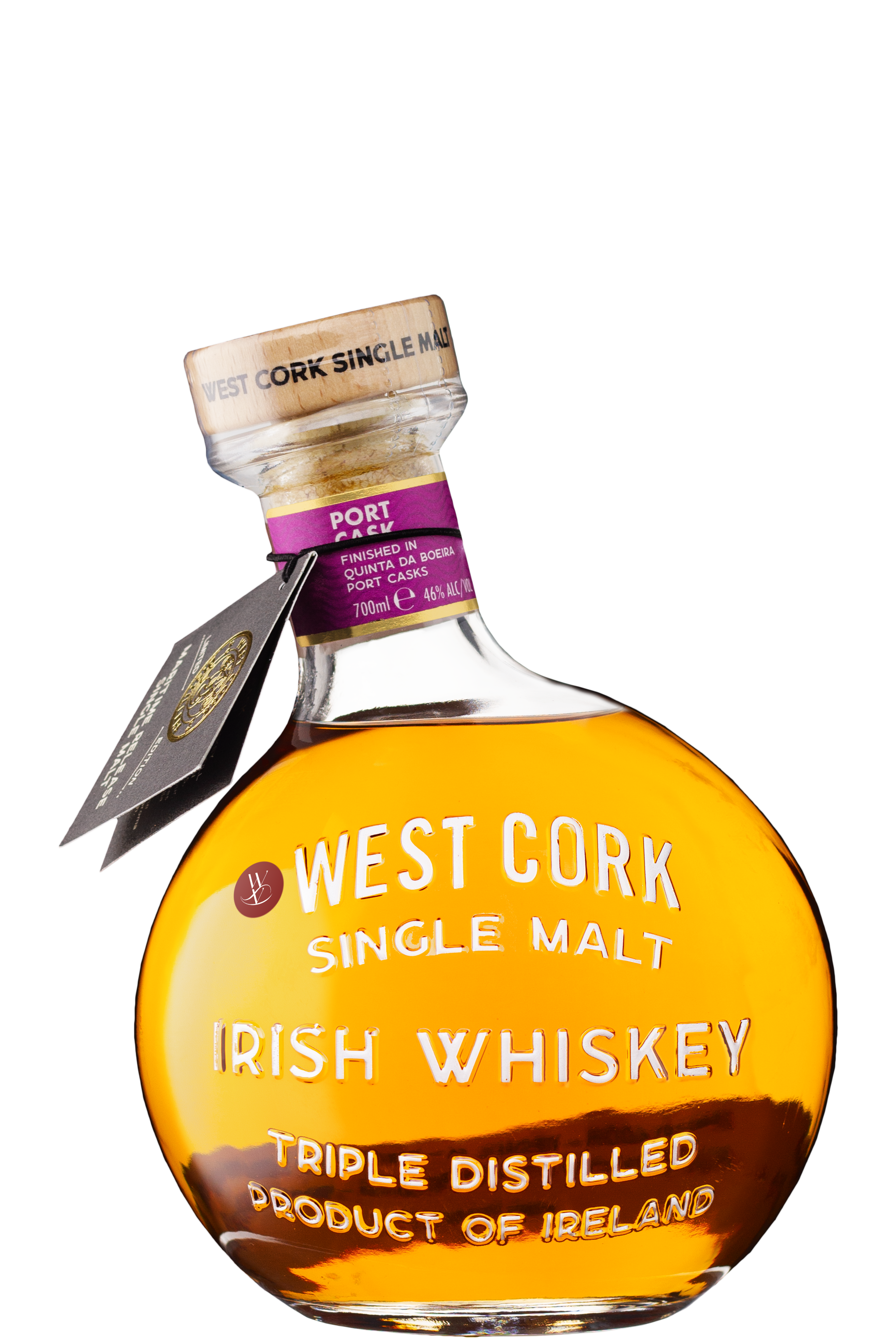 Whiskey West Cork Single Malt Port Cask