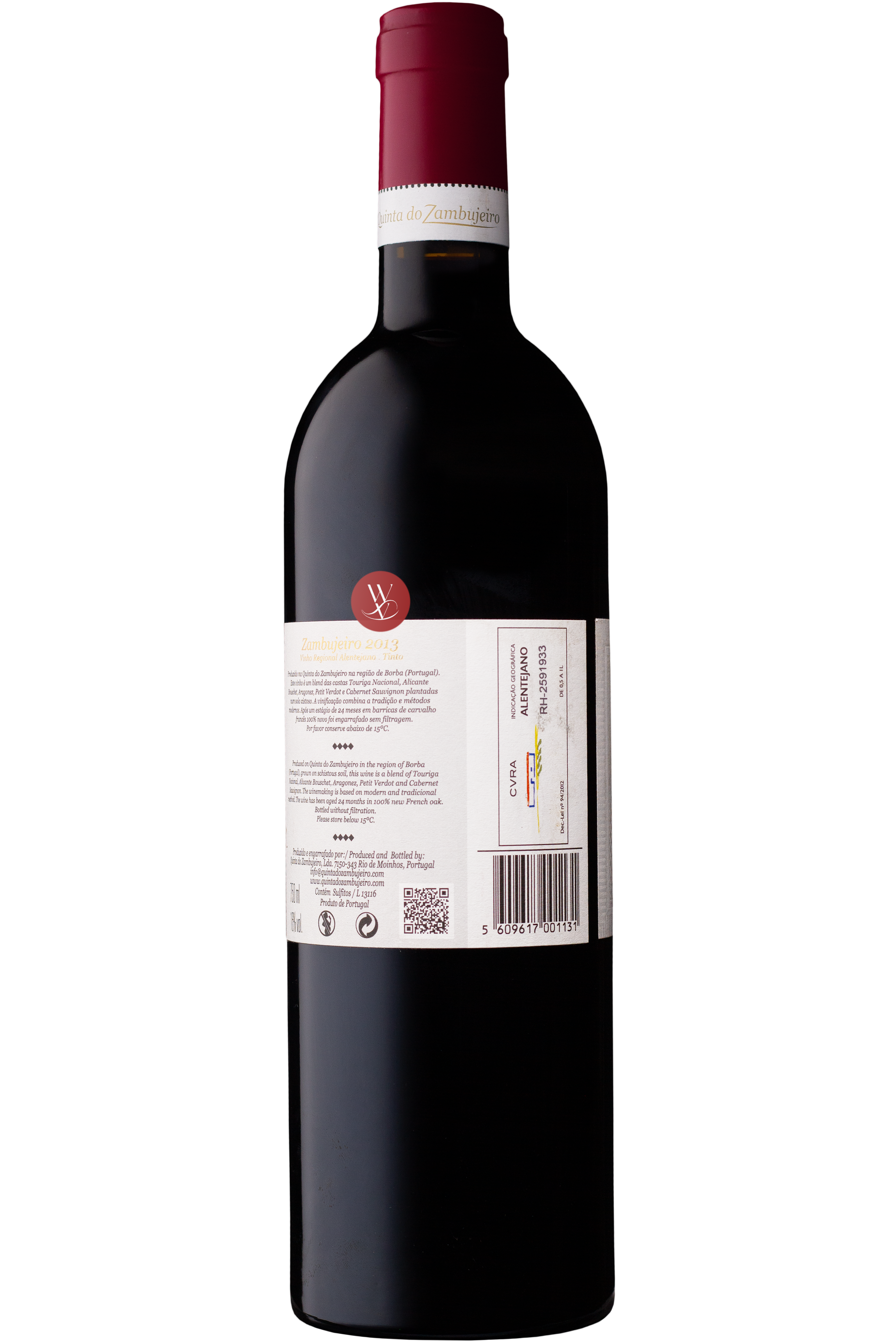 WineVins Zambujeiro Tinto 2013 2