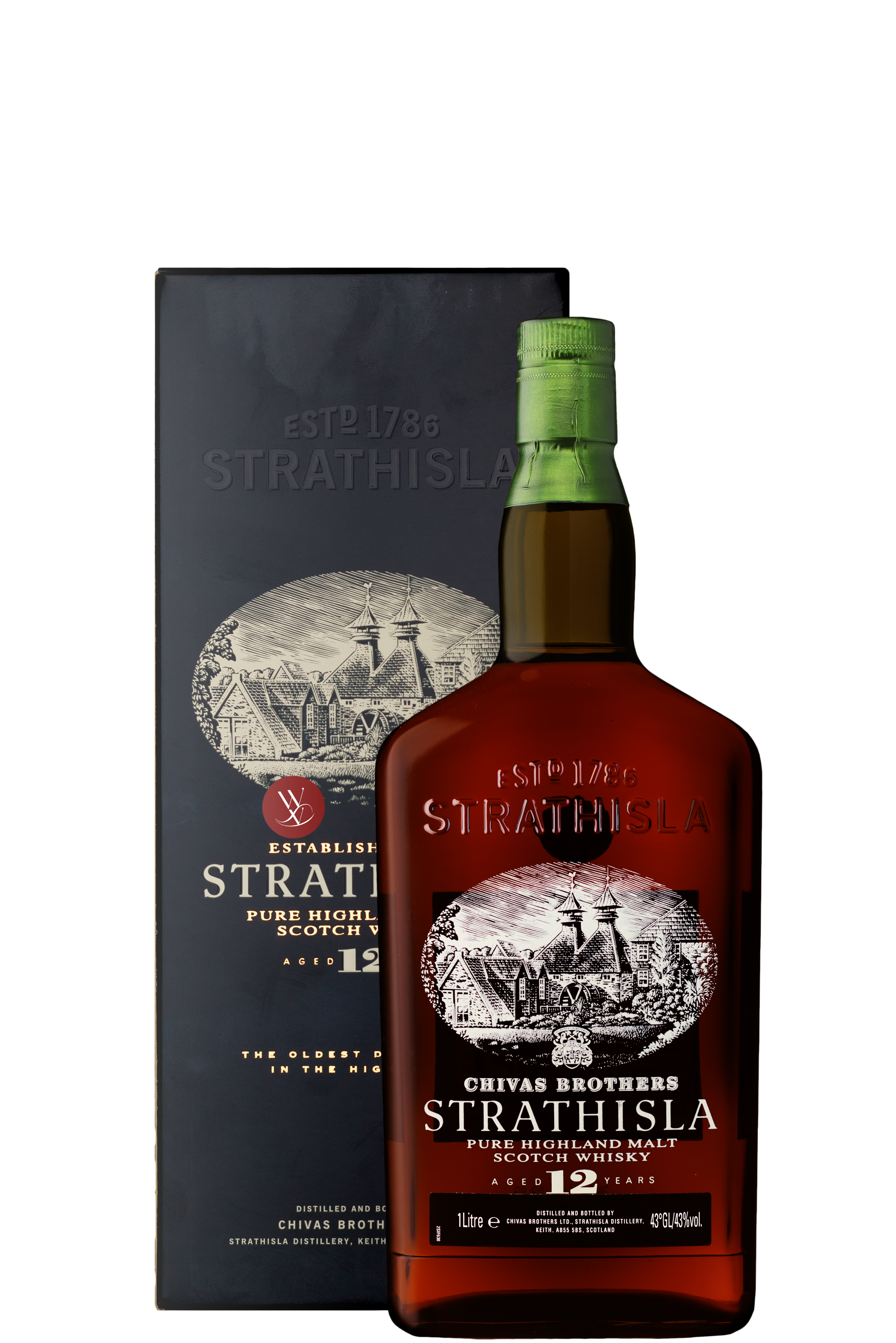 Whisky Strathisla 12 Años 1L