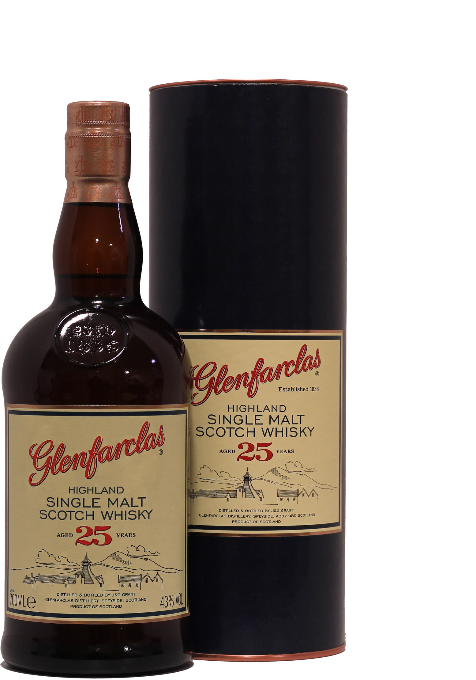 Wine Vins Glenfarclas Whisky 25 Anos