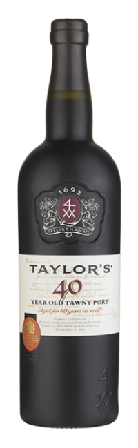 Wine Vins Taylor's Porto 40 Year Old tawny