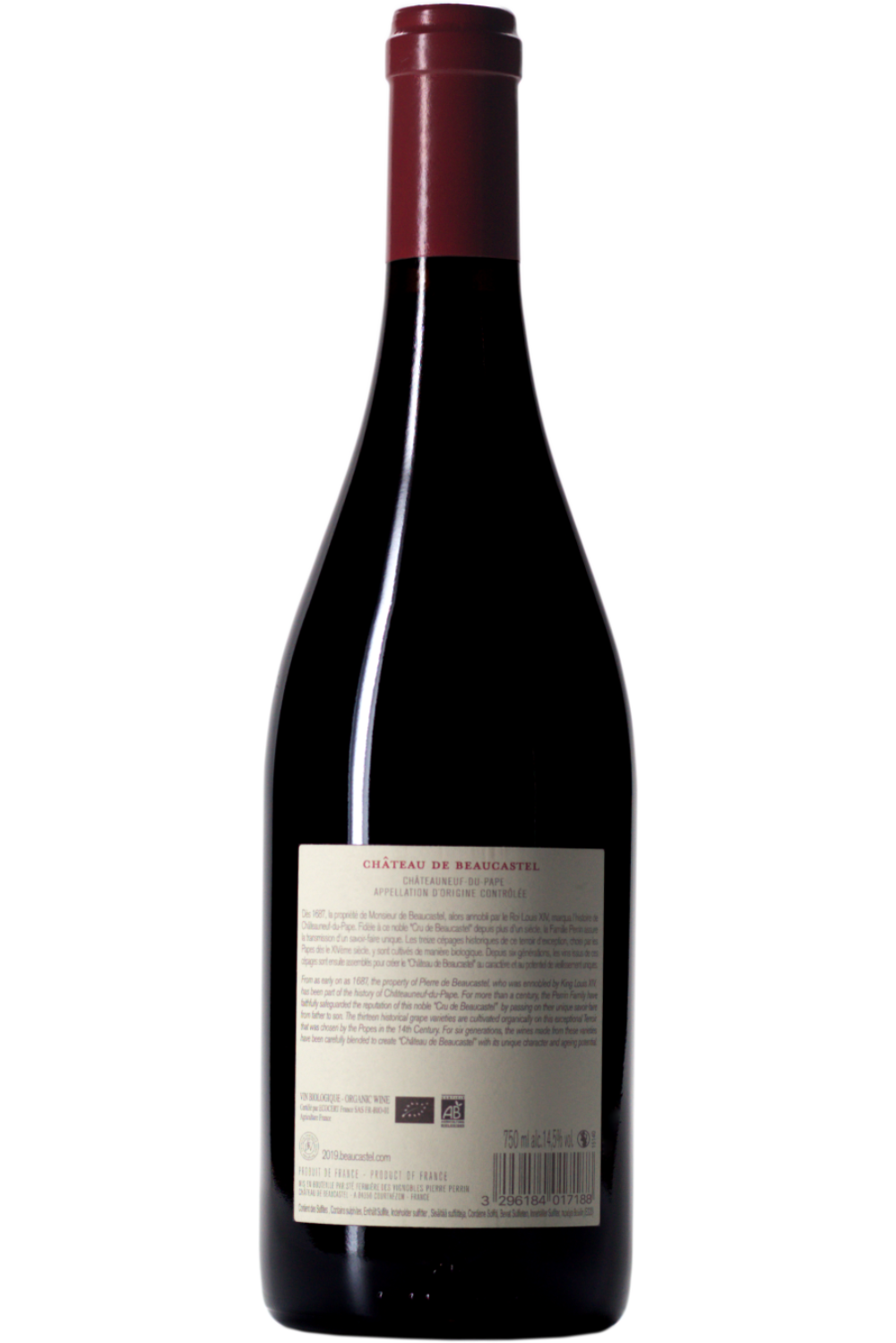 WineVins Perrin Chateau de Beaucastel Tinto 2019