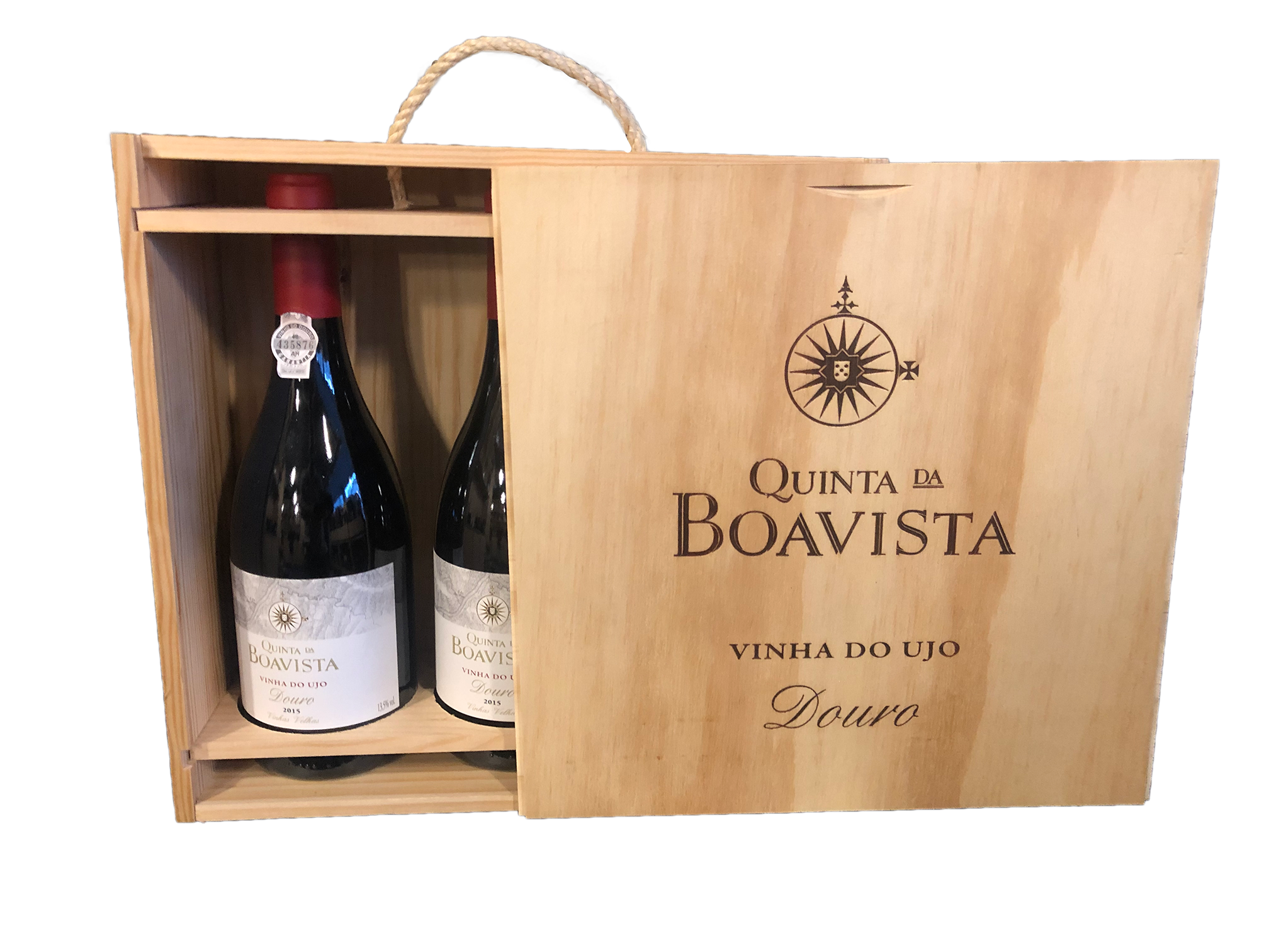 Wine Vins Caixa 3 unidades Quinta da Boavista Vinha do Ujo Tinto